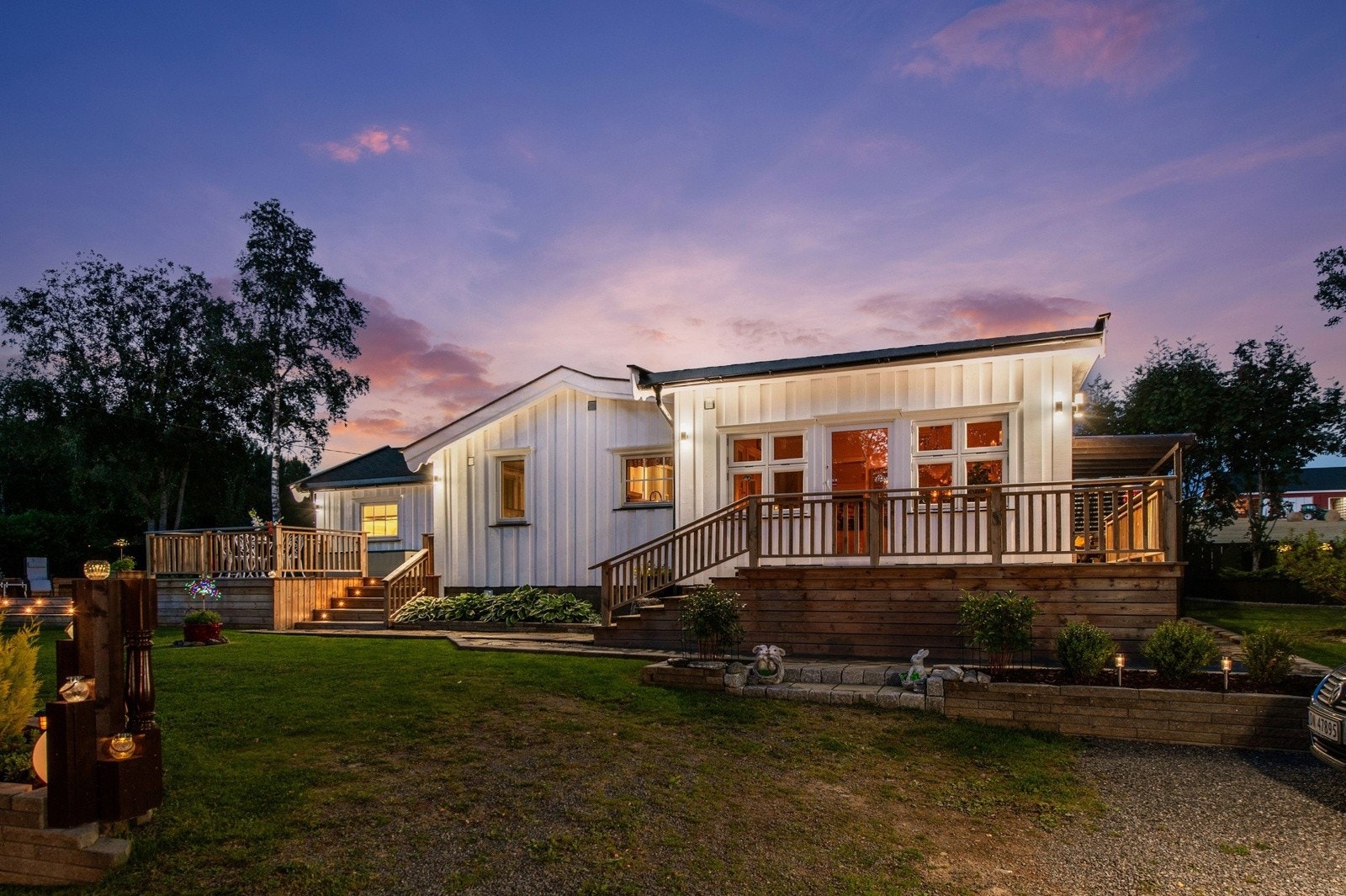 Kveldsstemning. Galleribilde