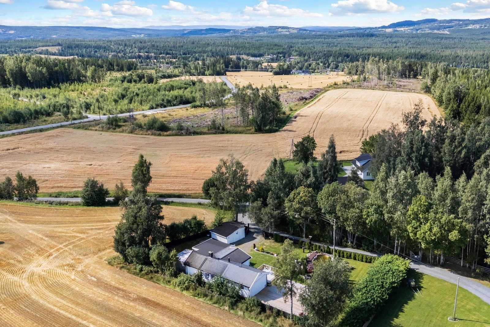 Dronebilde. Galleribilde