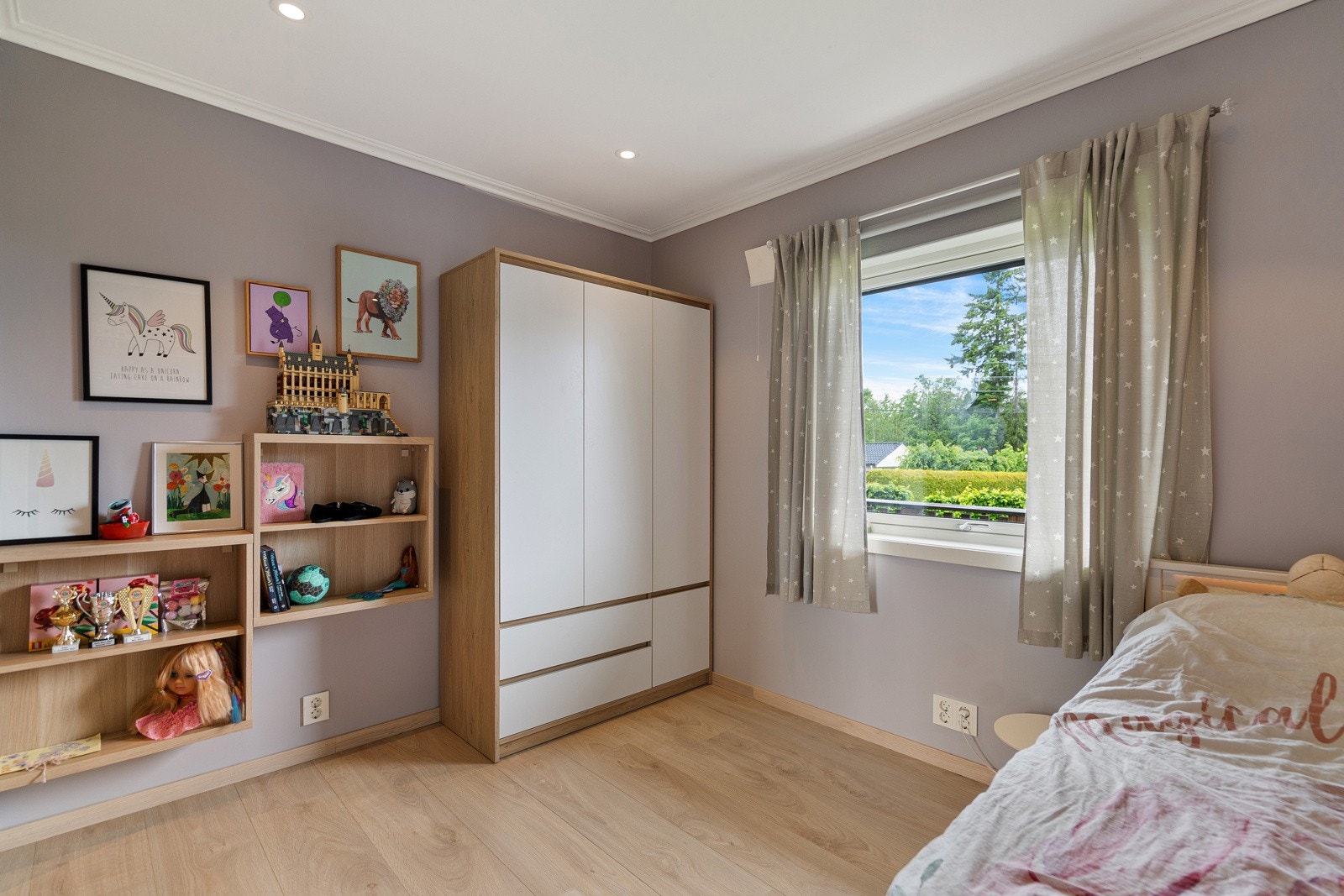 Soverom nr 2 - alle soverommene har varmefolie i gulvet Galleribilde