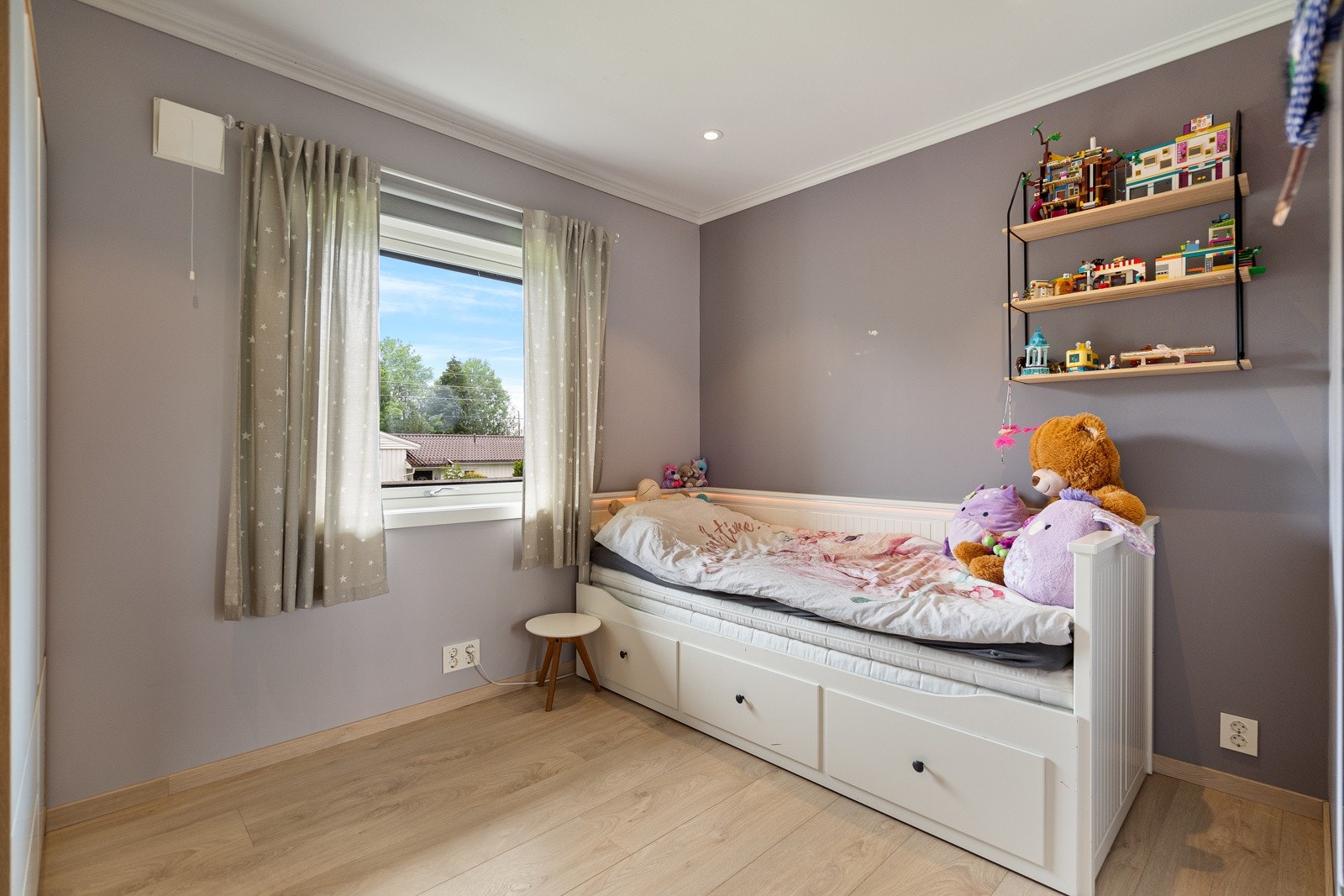 Soverom nr 2 - alle soverommene har varmefolie i gulvet Galleribilde