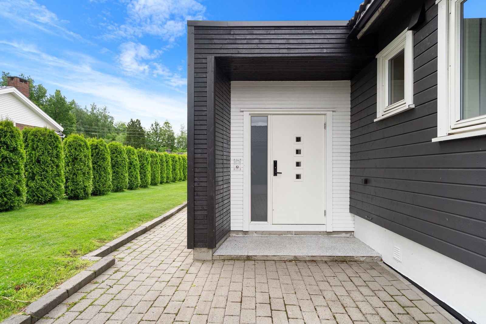 Flott inngangsparti fra 2019 Galleribilde