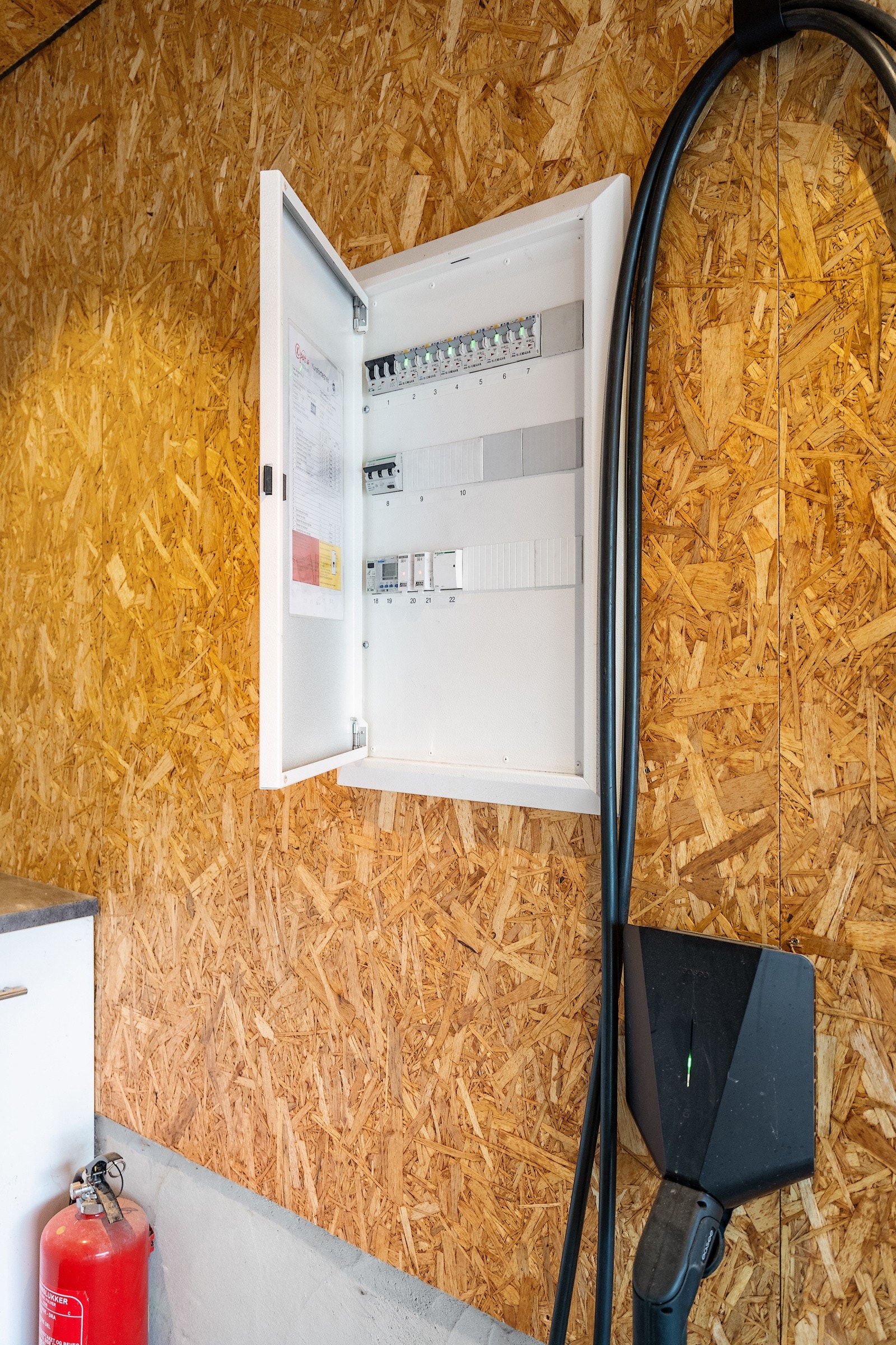 Eget sikringsskap med fordeling Galleribilde