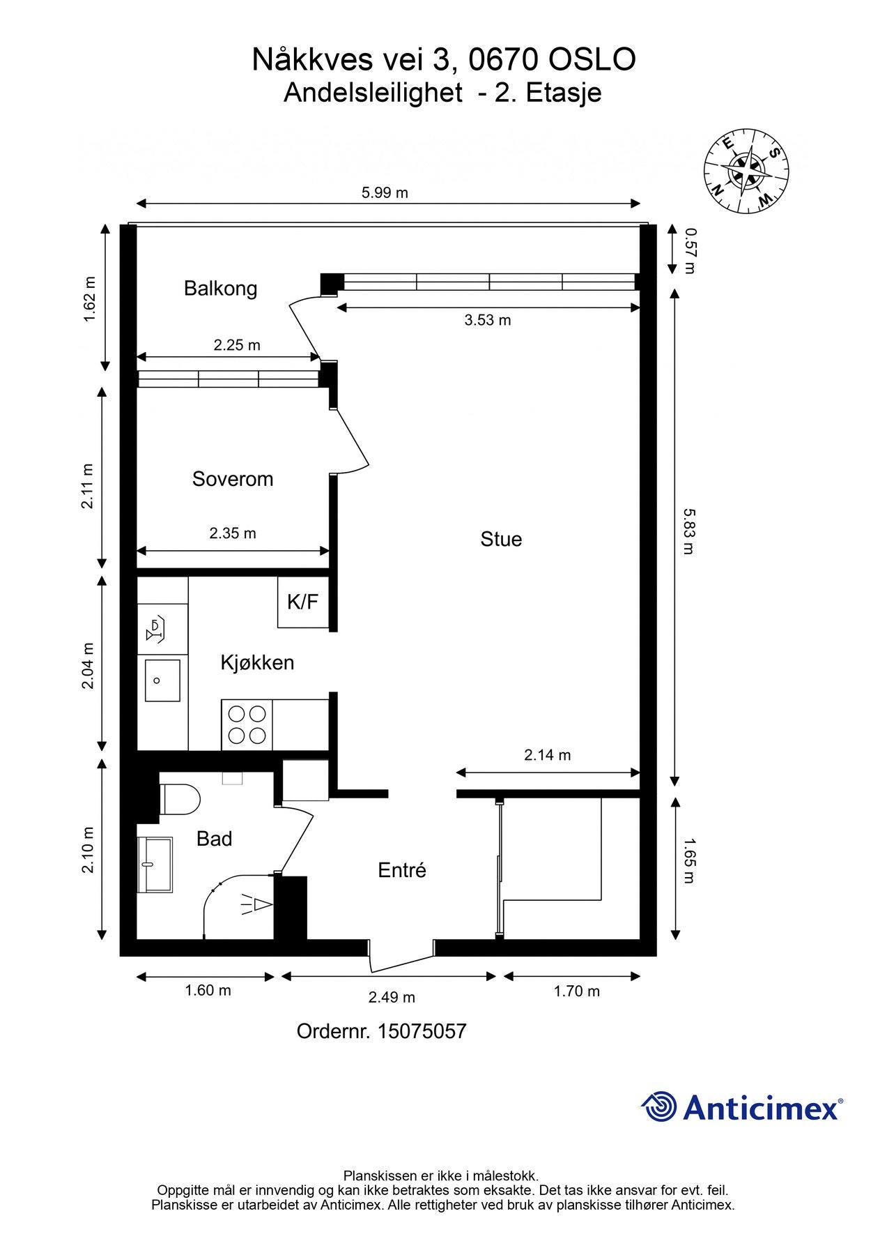 Plantegning. Galleribilde