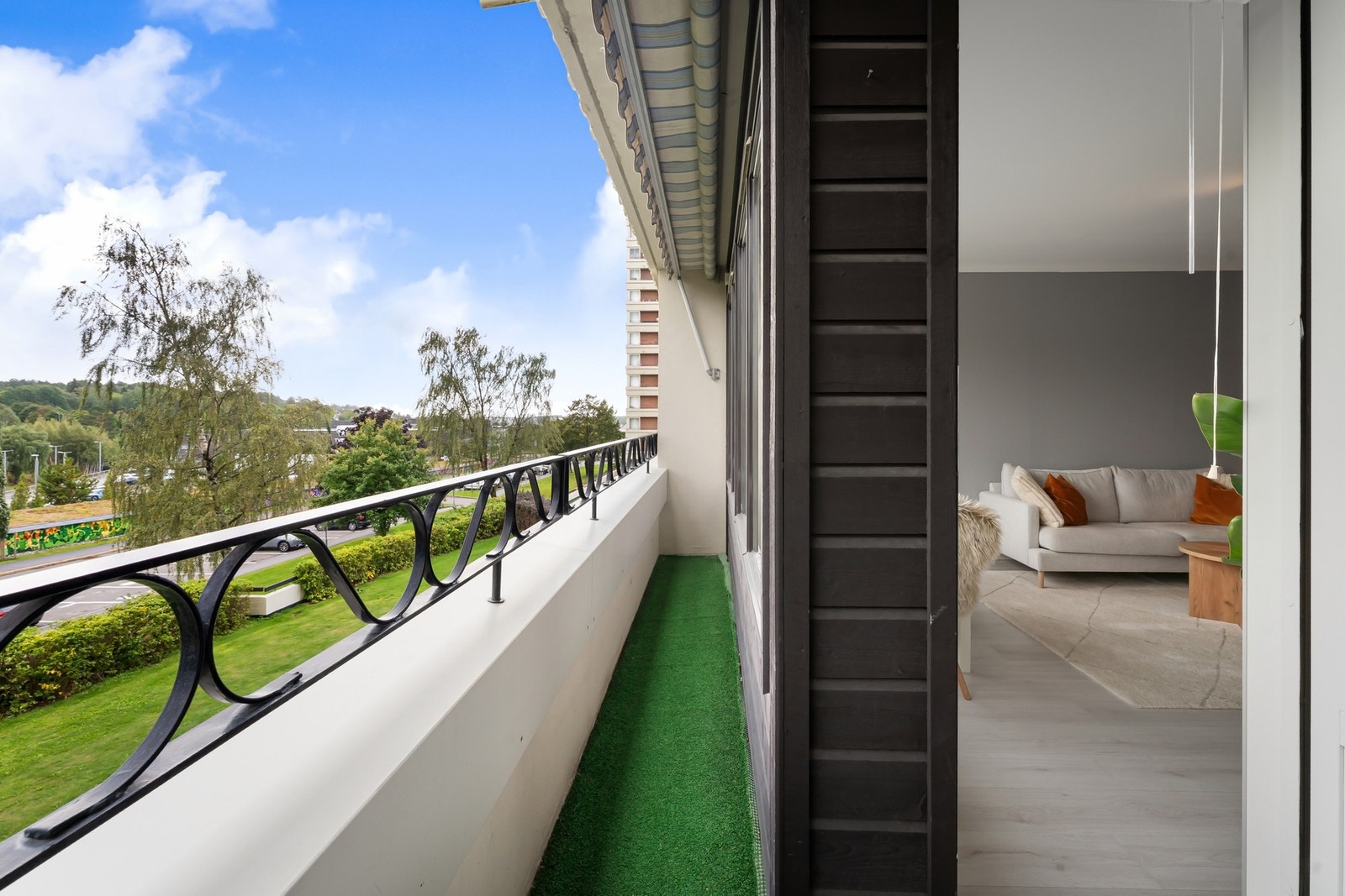 Denne fungerer som en forlengelse av stuen. Galleribilde