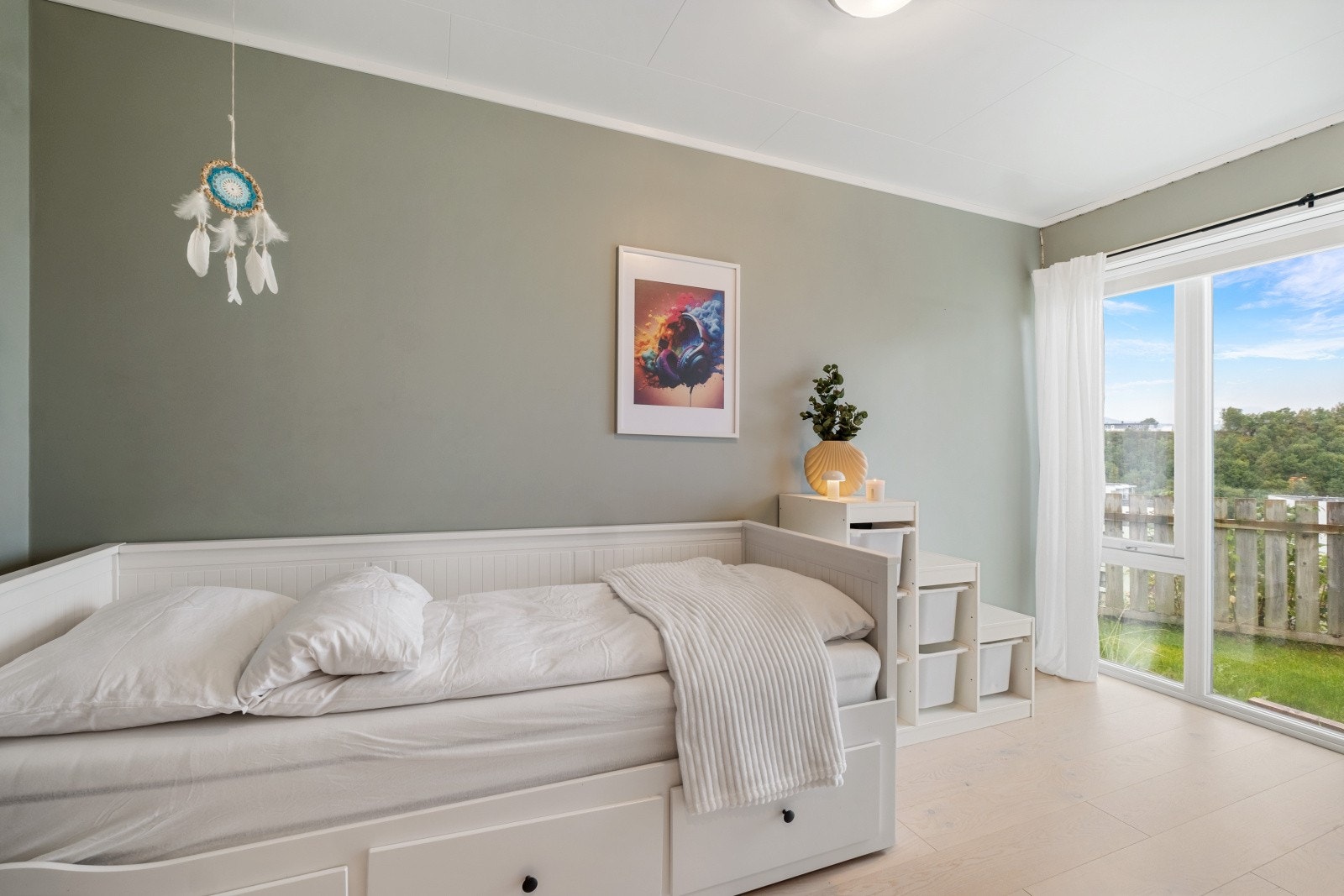 Soverom II - De tre andre soverommene er utmerket som barnerom, gjesterom, kontor e.l. Galleribilde