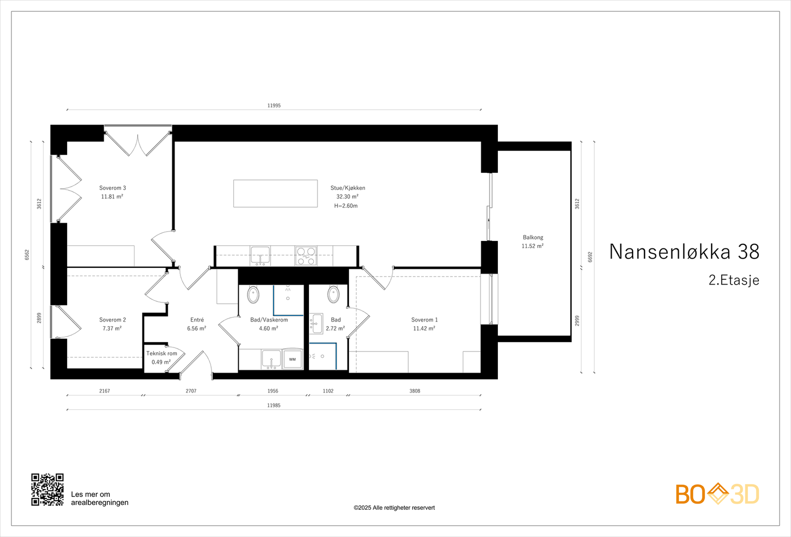 Alternativ plantegning. Galleribilde