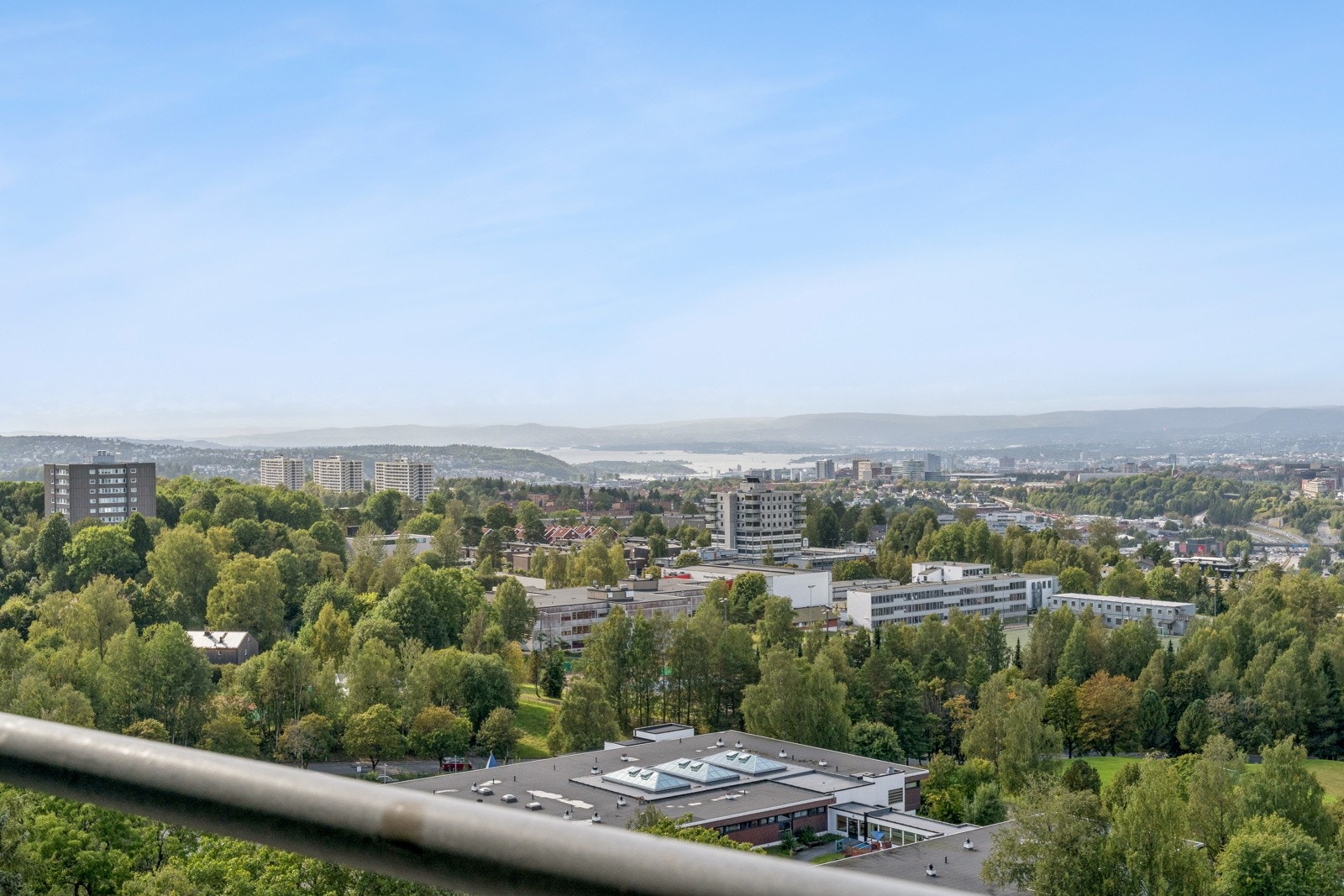 Utsikt balkong Galleribilde