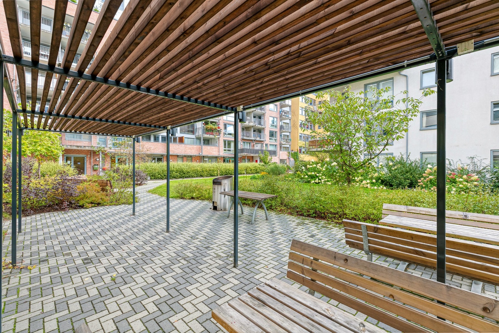 Bakgården Galleribilde