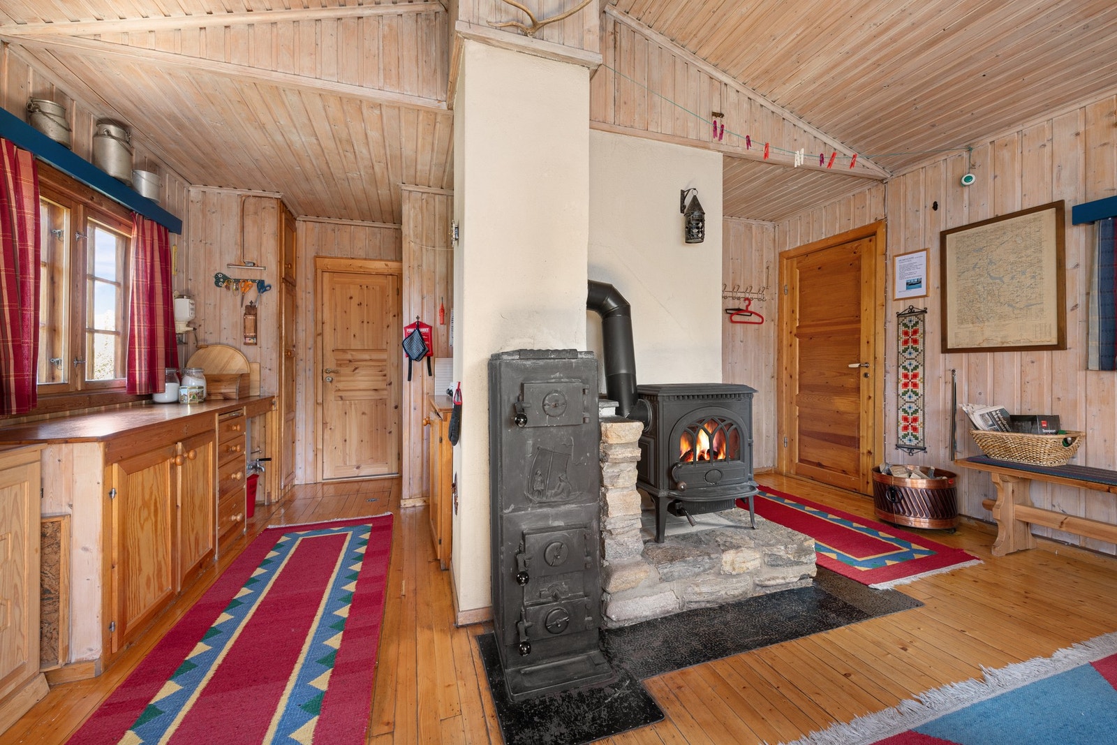 vedovn som varmer godt på de kalde vinterdagene. Galleribilde