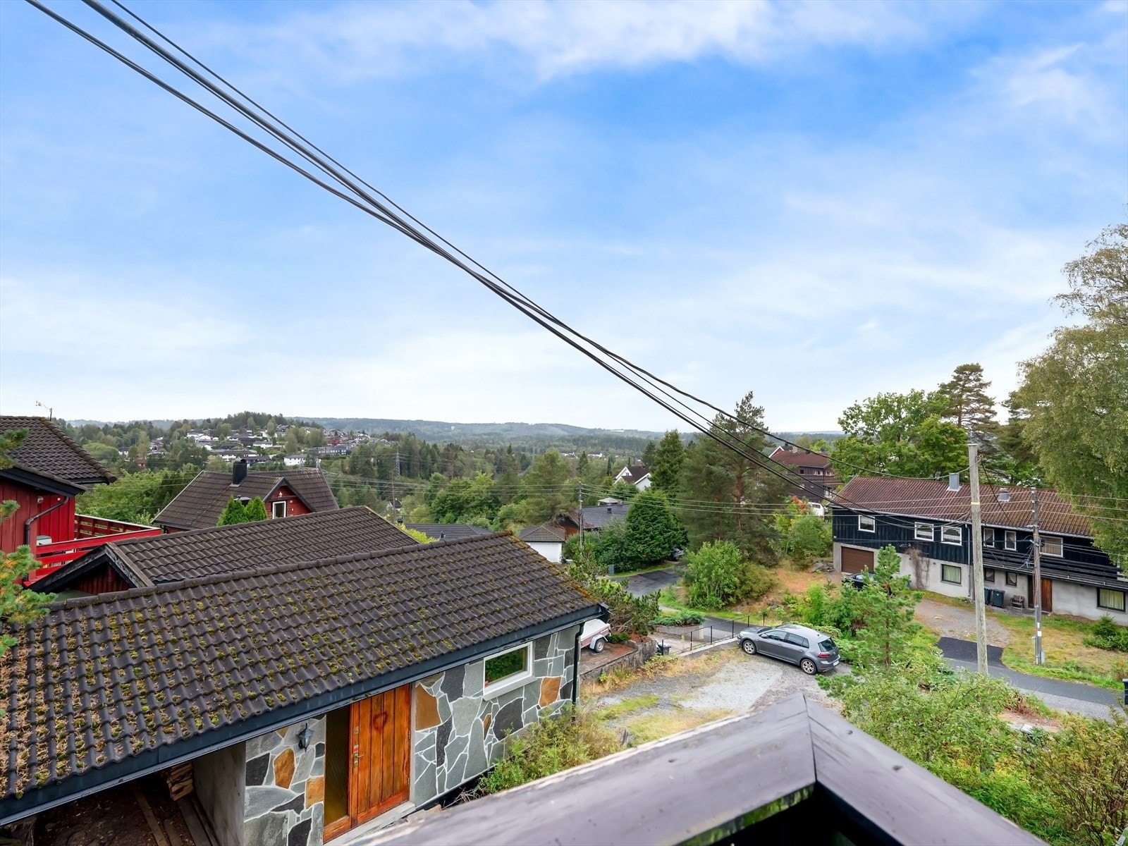 Vestvendt med flott utsikt. Galleribilde