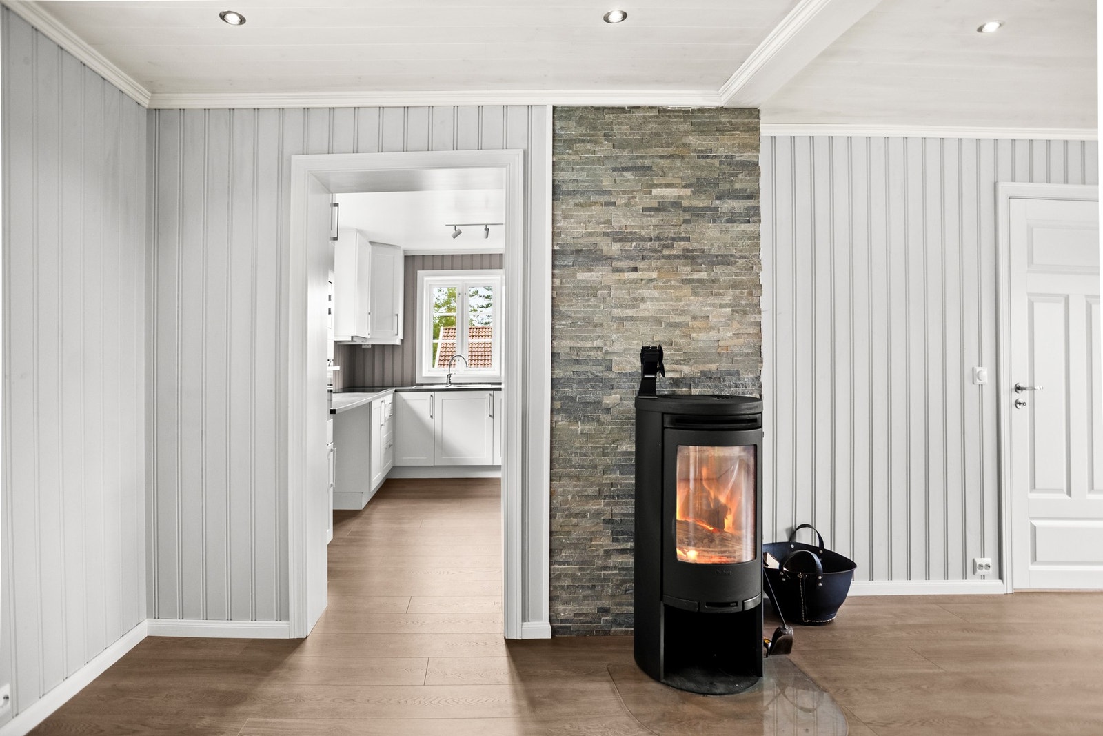 Peisovn for god oppvarming. Galleribilde