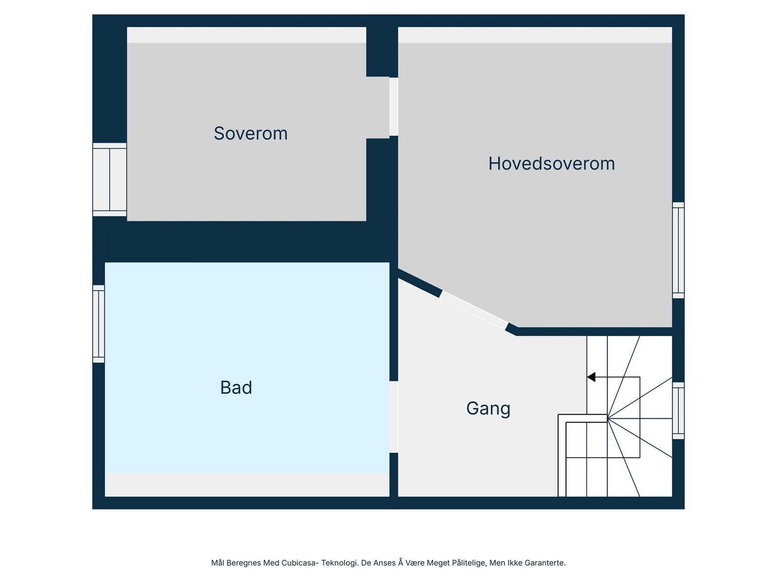 Plantegning kjeller. Galleribilde