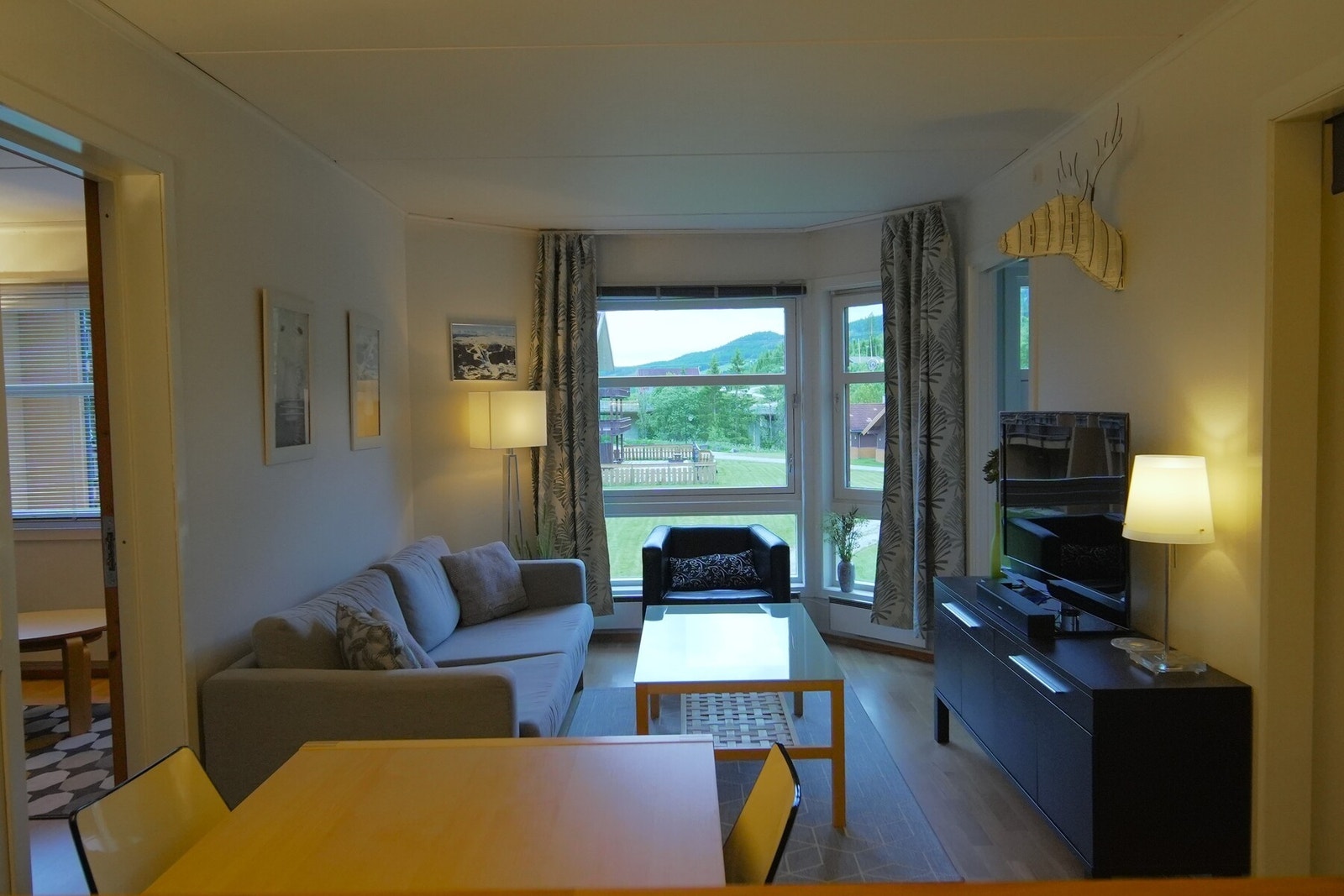 Plass til en trivelig sofagruppe. Galleribilde