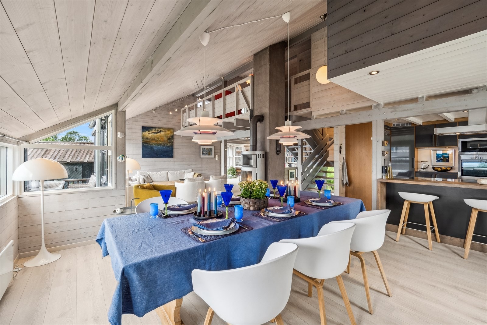 Her kan man samle familie og venner til hyggelige sammenkomster. Galleribilde