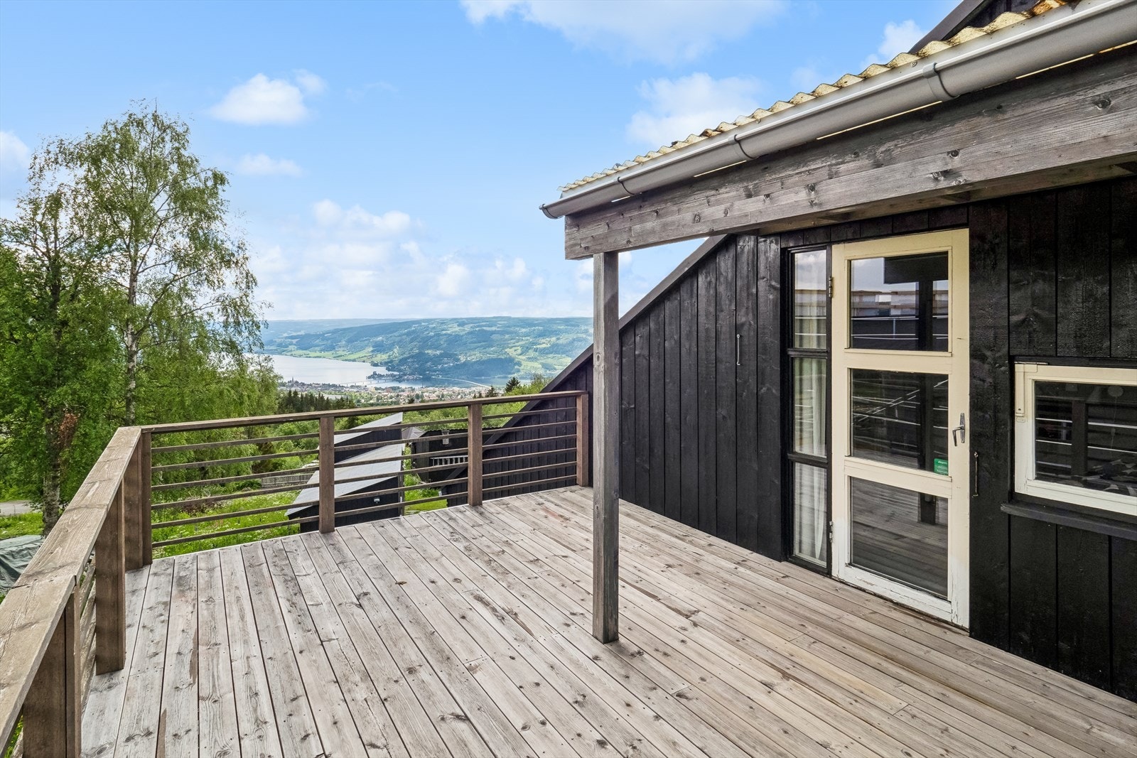 Takterrasse. Galleribilde