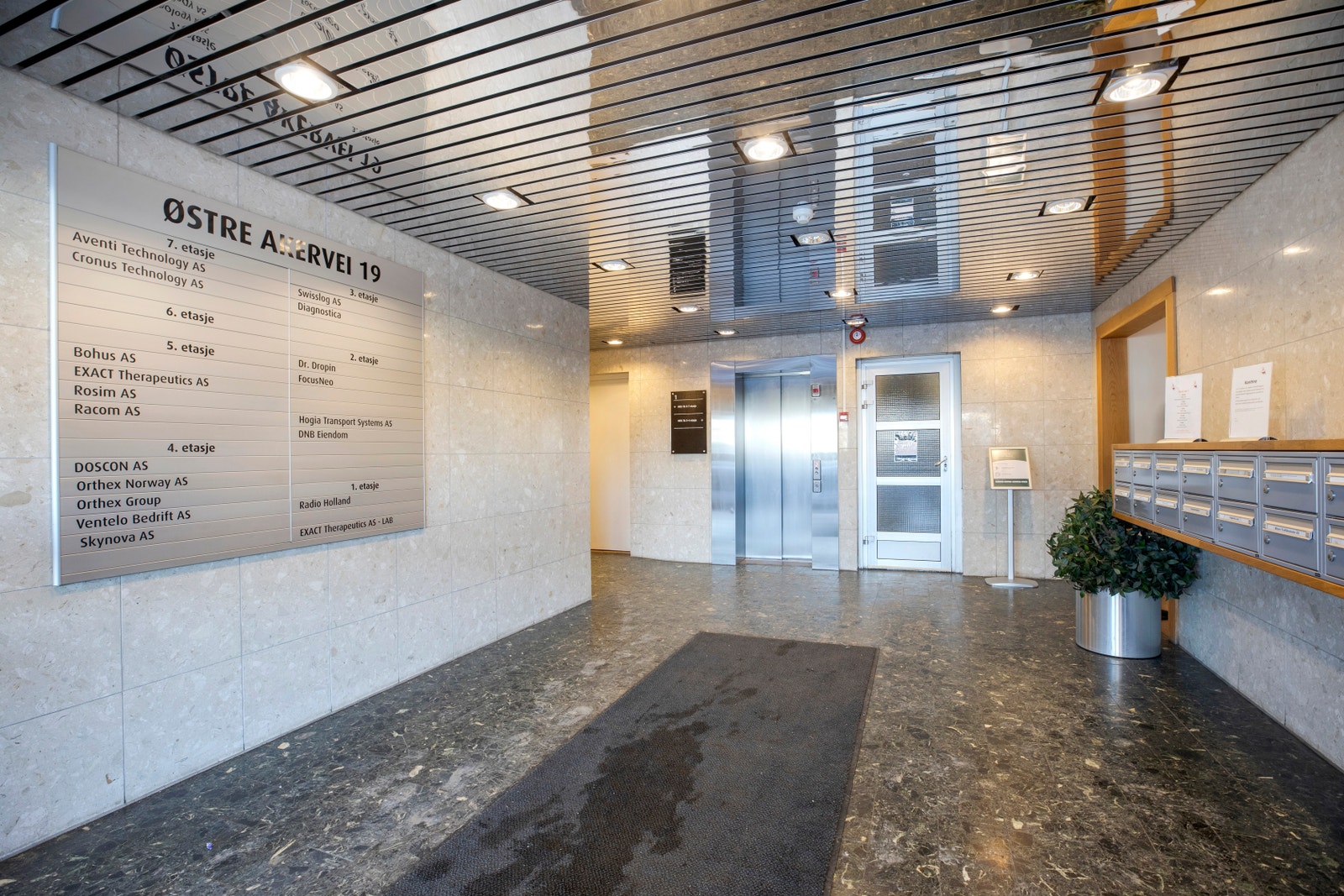 Inngangspartiet. Galleribilde