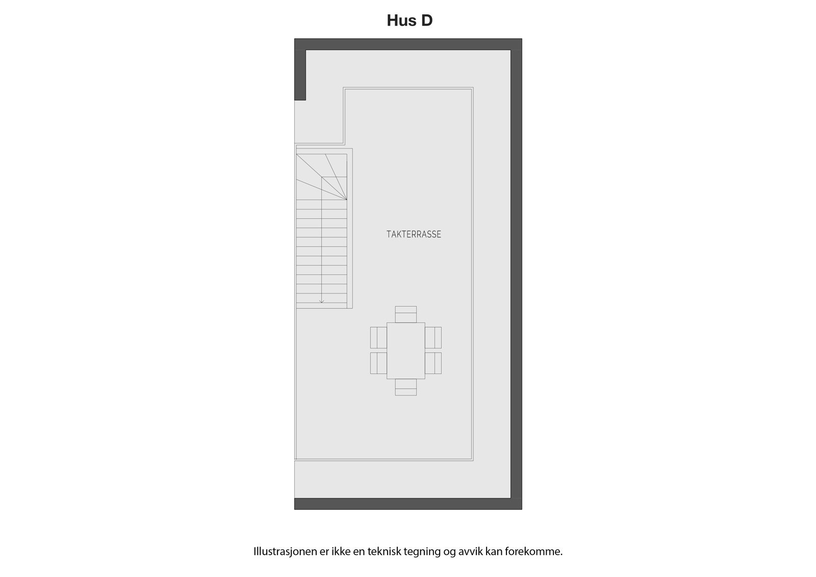 Takterrasse Galleribilde