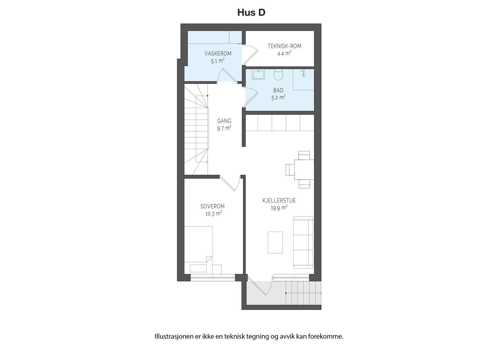 Underetasje Galleribilde