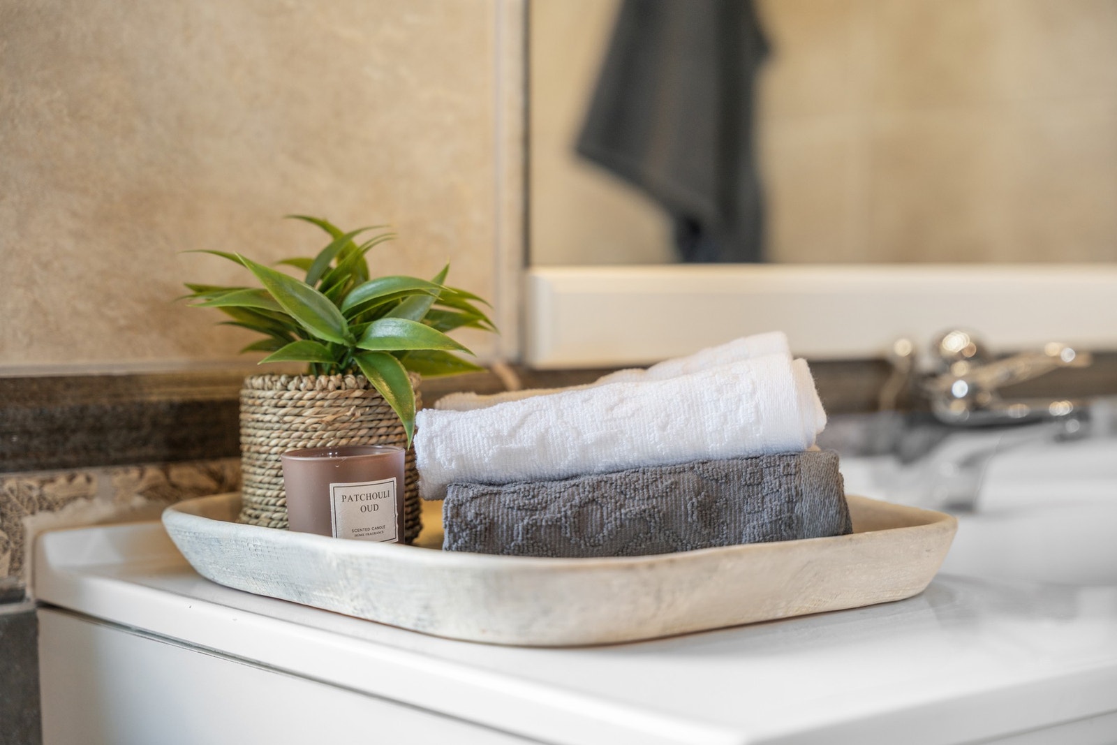 Boligen har to bad, ett i hver etasje. Galleribilde