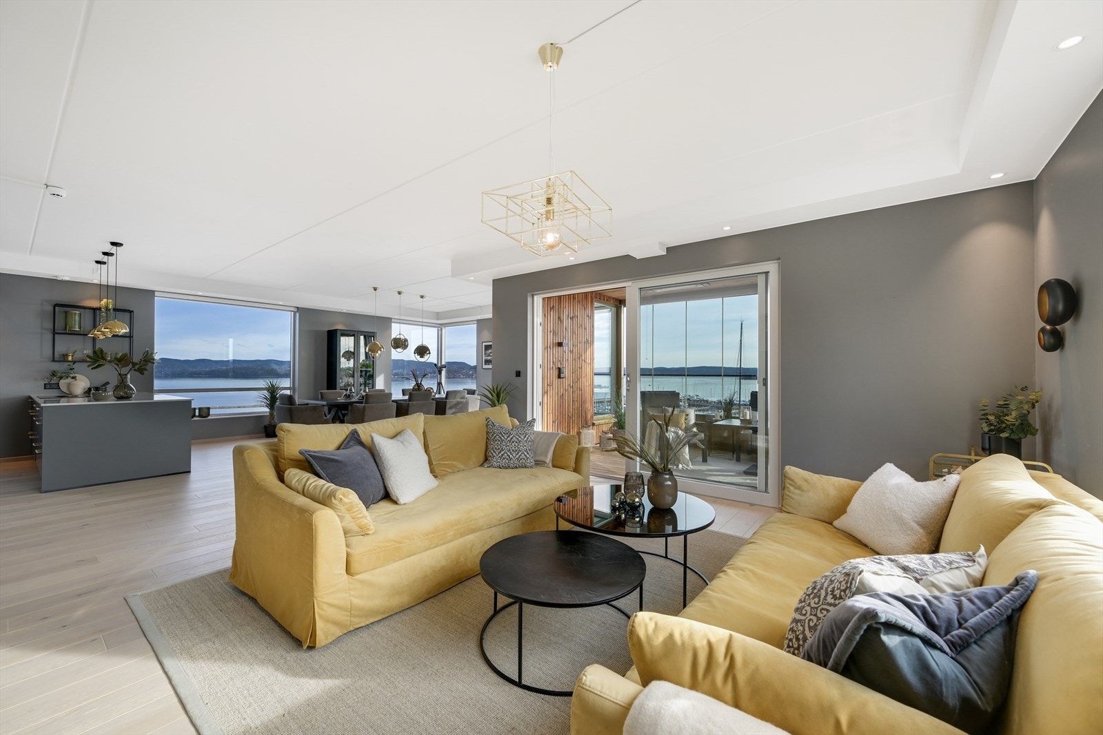 Den gode plassen åpner for mange muligheter for innredning av ulike soner. Galleribilde