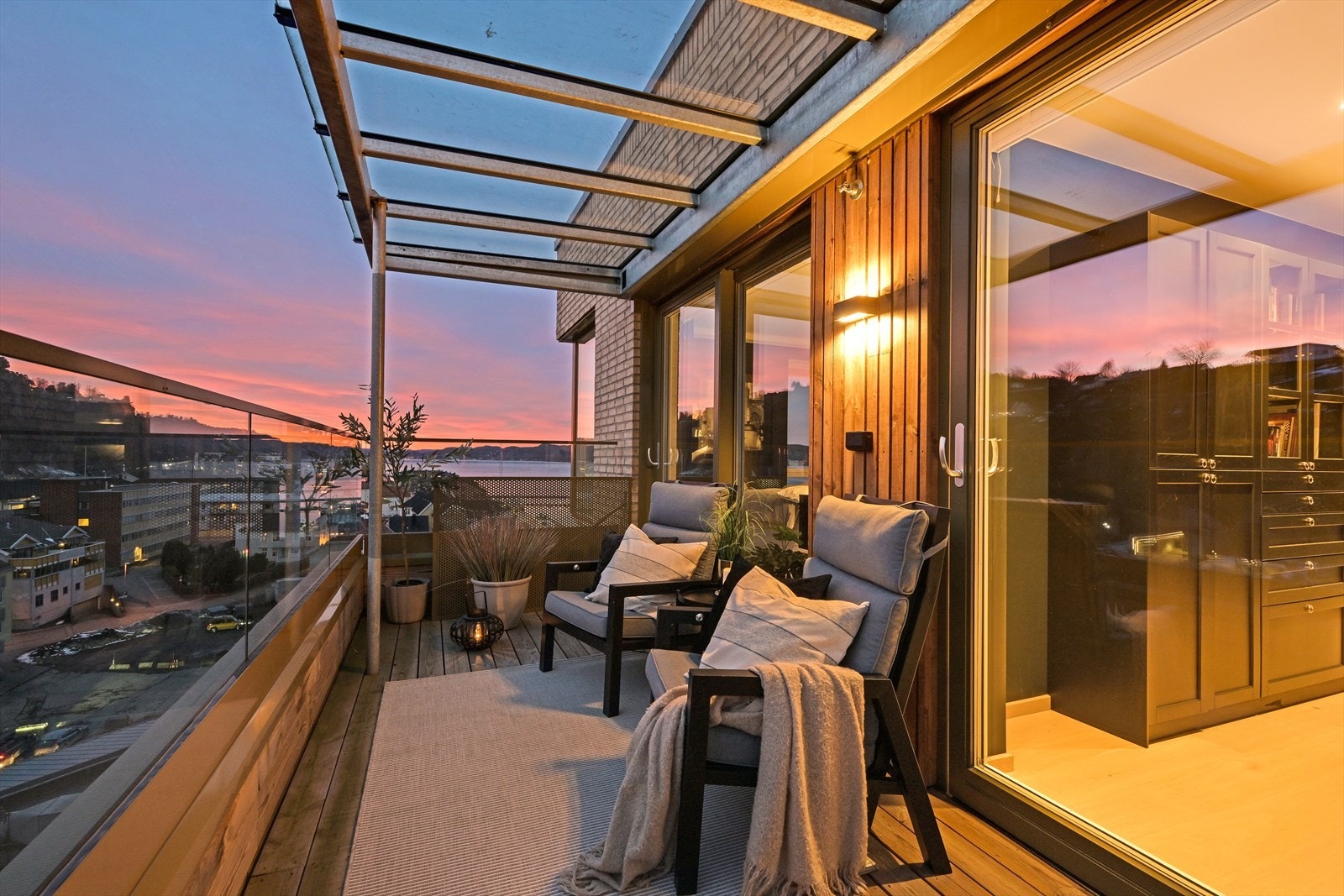 Her kan sene sommerkvelder nytes! Galleribilde