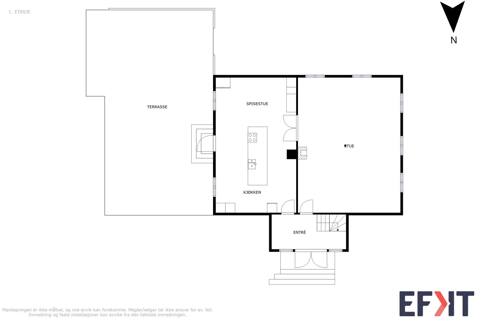 2dplan og 1 Galleribilde