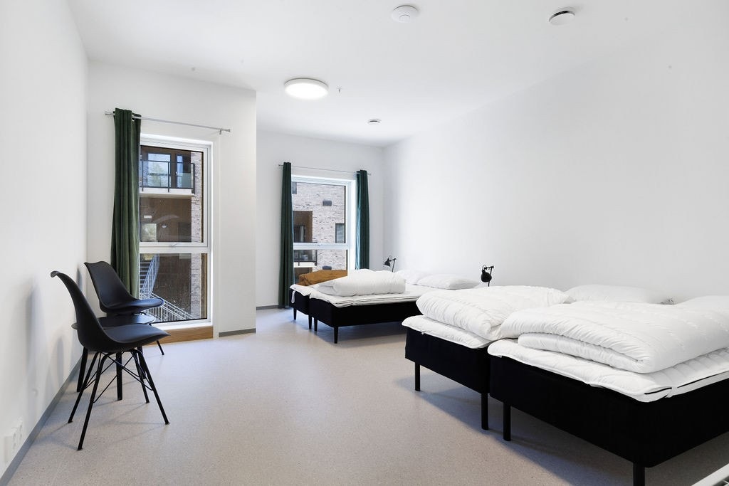 Gjesterom tilgjengelig for beboerne - ypperlig når man får gjester som trenger overnatting! Galleribilde