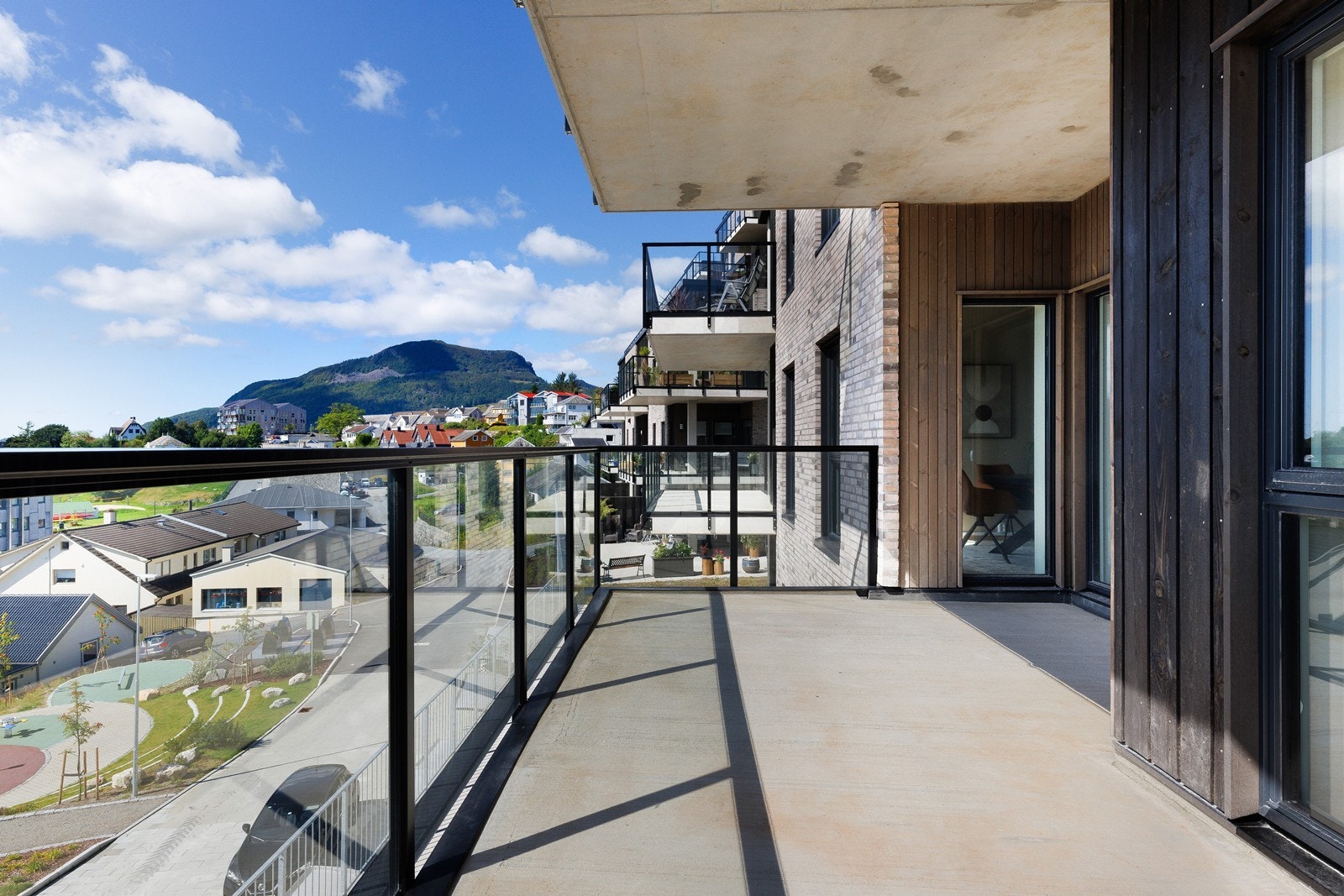 Gode solforhold fra morgen til kveld Galleribilde