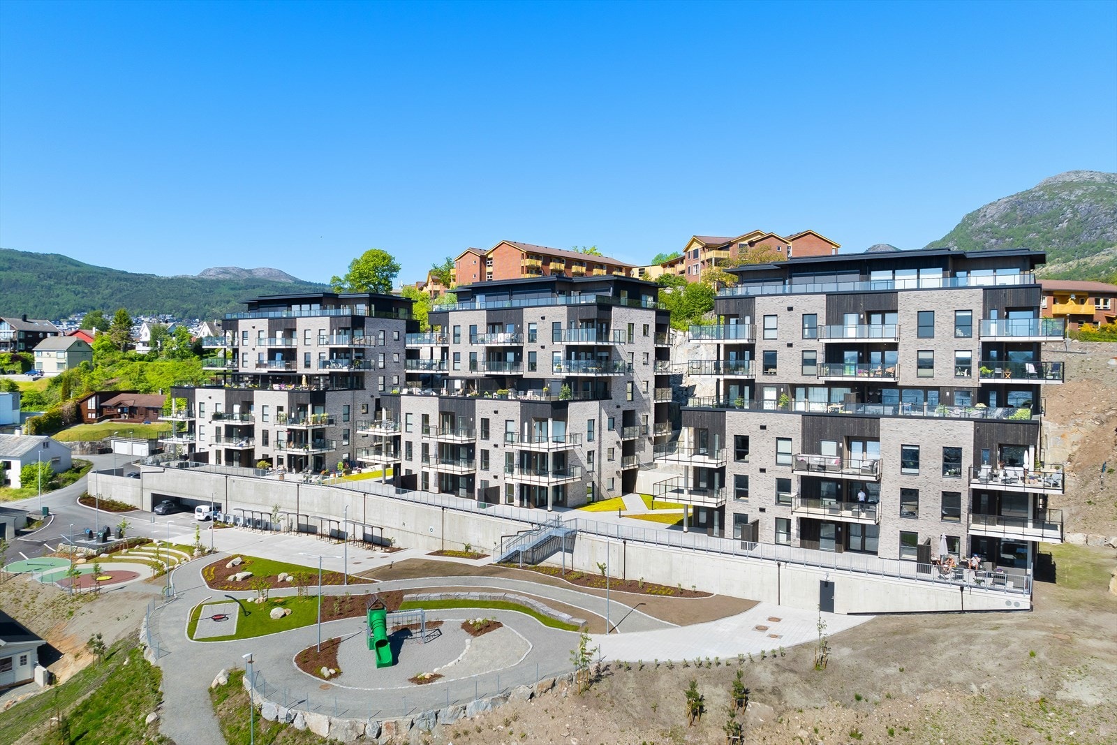 Flott sentrumsleilighet som nylig er ferdigstilt og klar for innflytting! Galleribilde