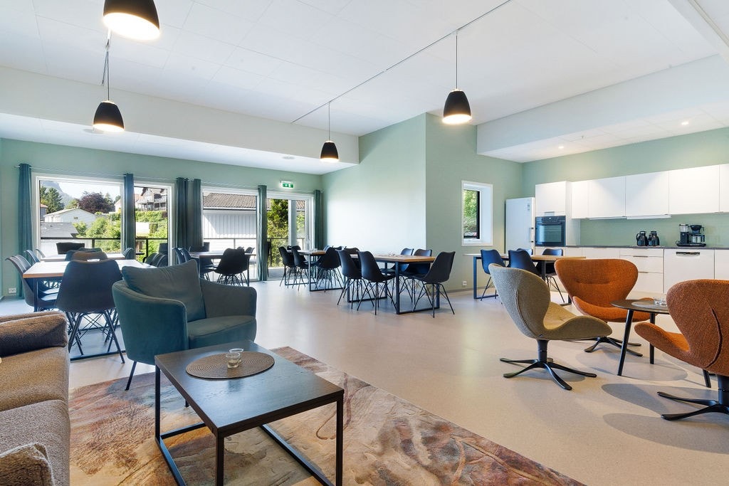 Selskapslokale tilgjengelig for beboerne i Dir.Høyde Galleribilde