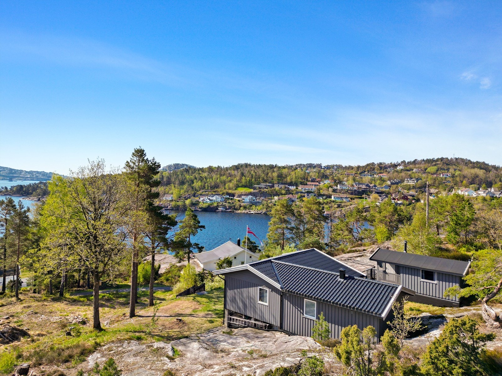 Dronebilde Galleribilde