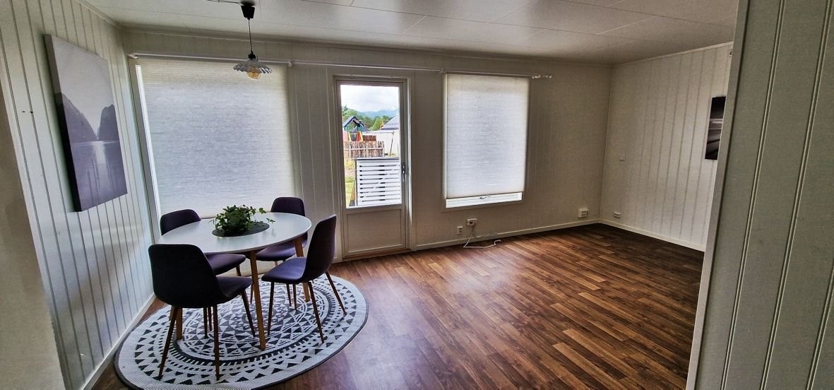 flott og lys stue. Galleribilde