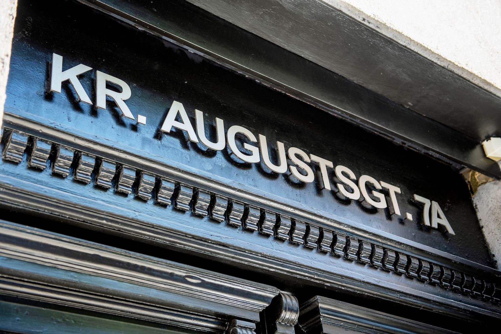 Kristian Augusts gate 7A har en klassisk og vakker fasade. Galleribilde