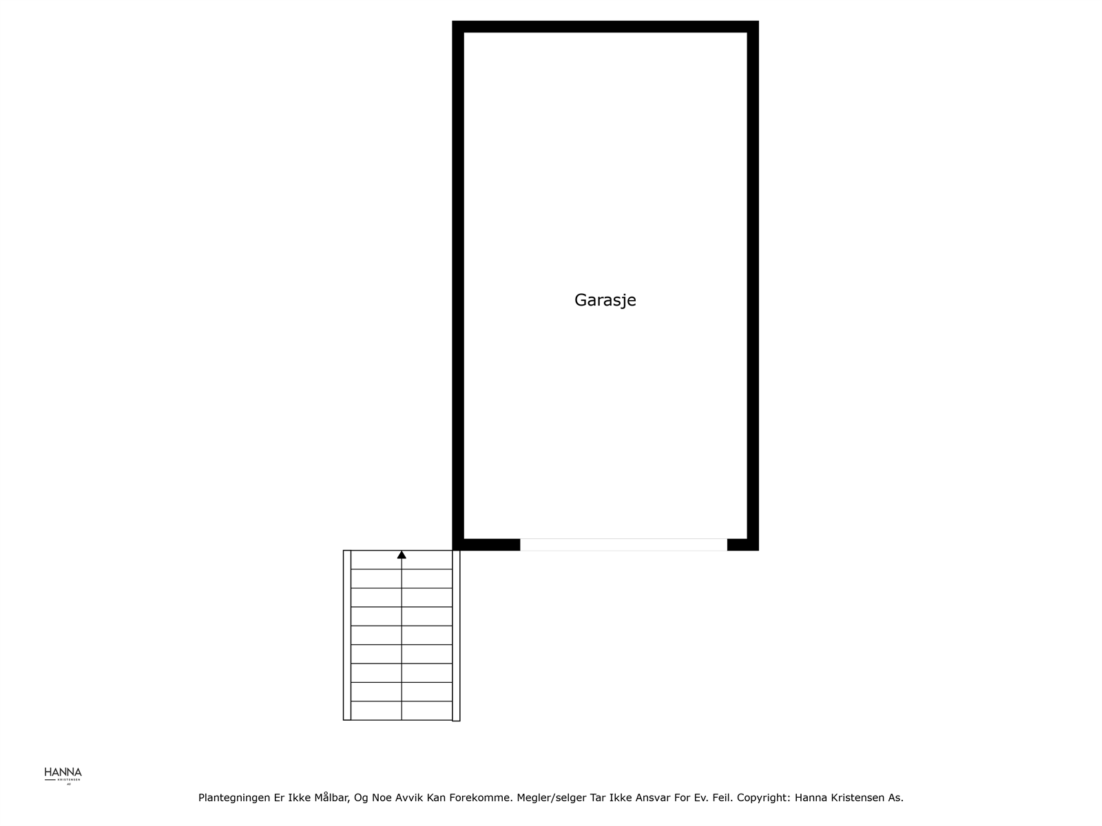 Plantegning garasje Galleribilde