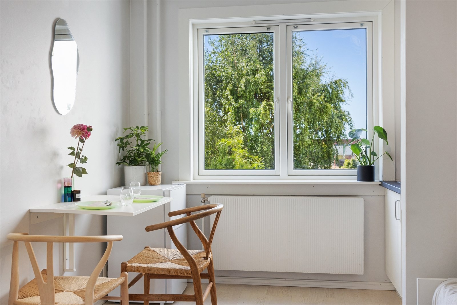 Borettslaget gjennomførte fasadeoppussing og vindusbytte i 2016. Galleribilde