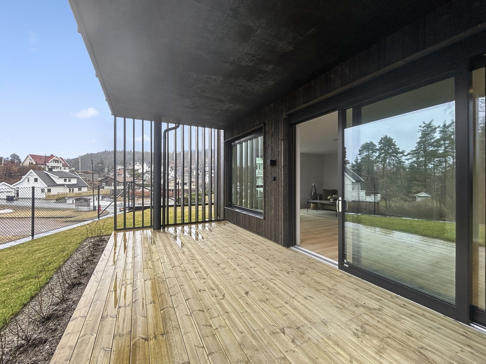 Markterrasse ut fra stuen Galleribilde