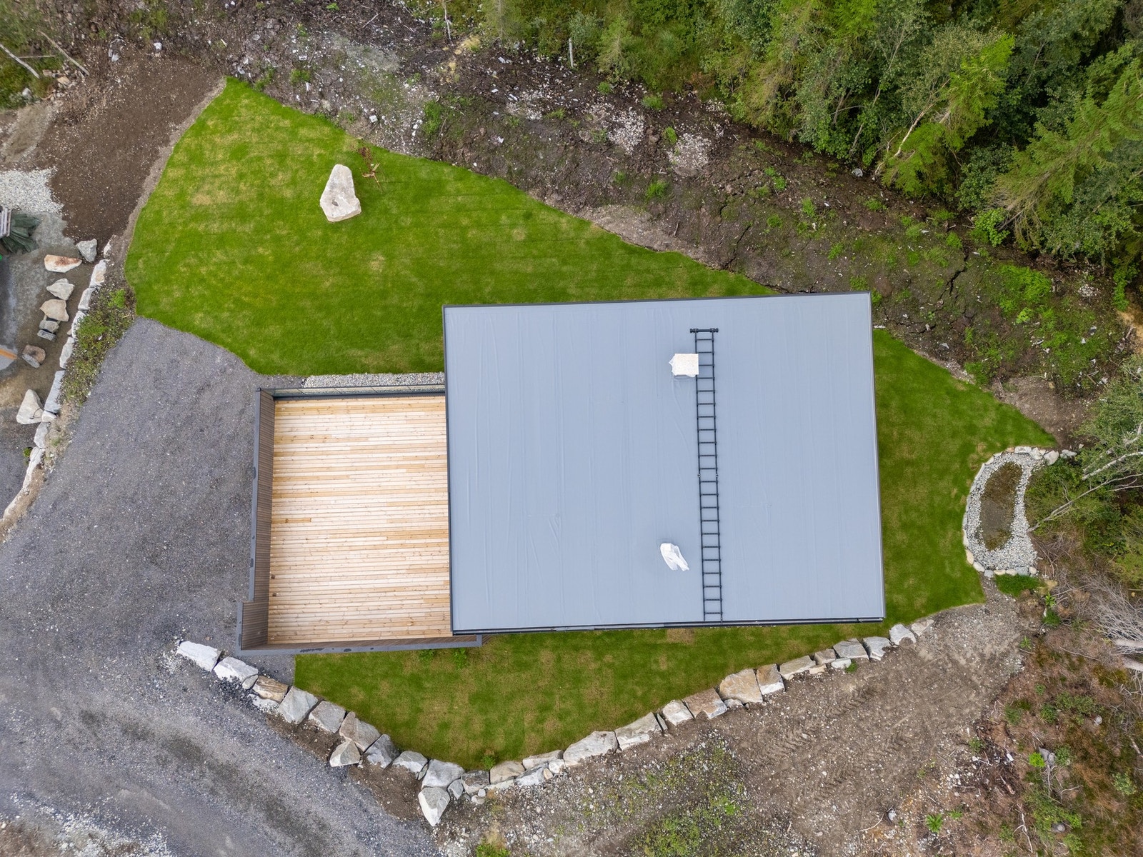 Oversiktsbilde over tomten. Galleribilde