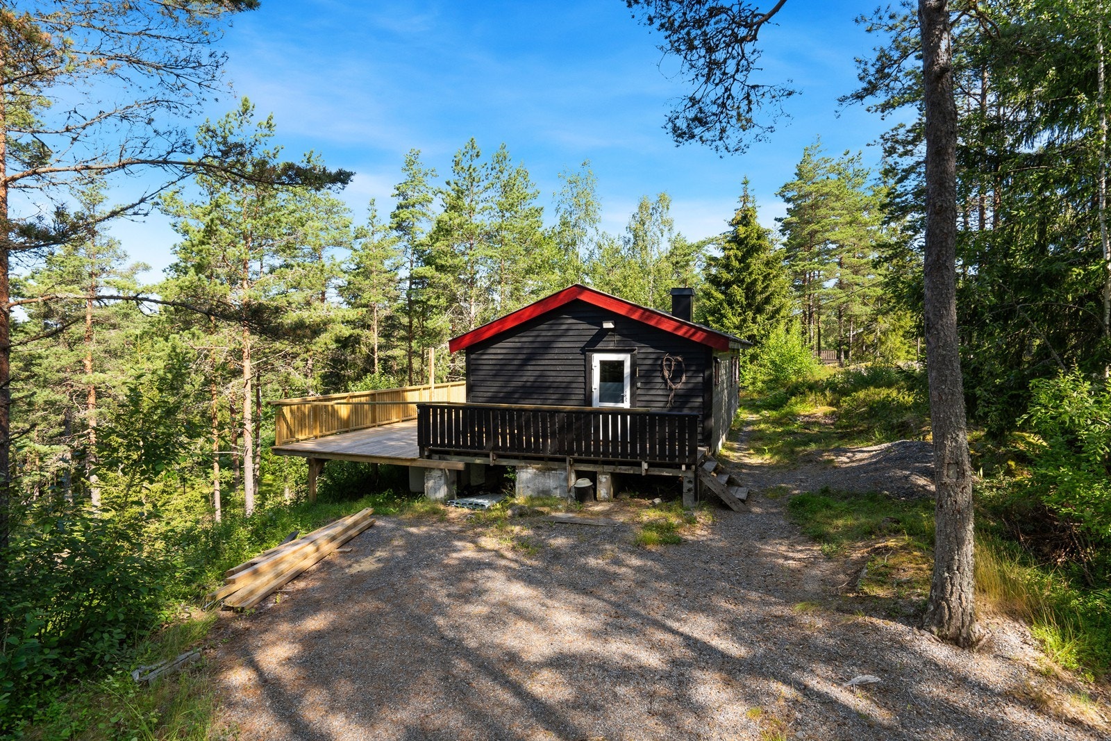 Gårdsplass/parkerings plass Galleribilde