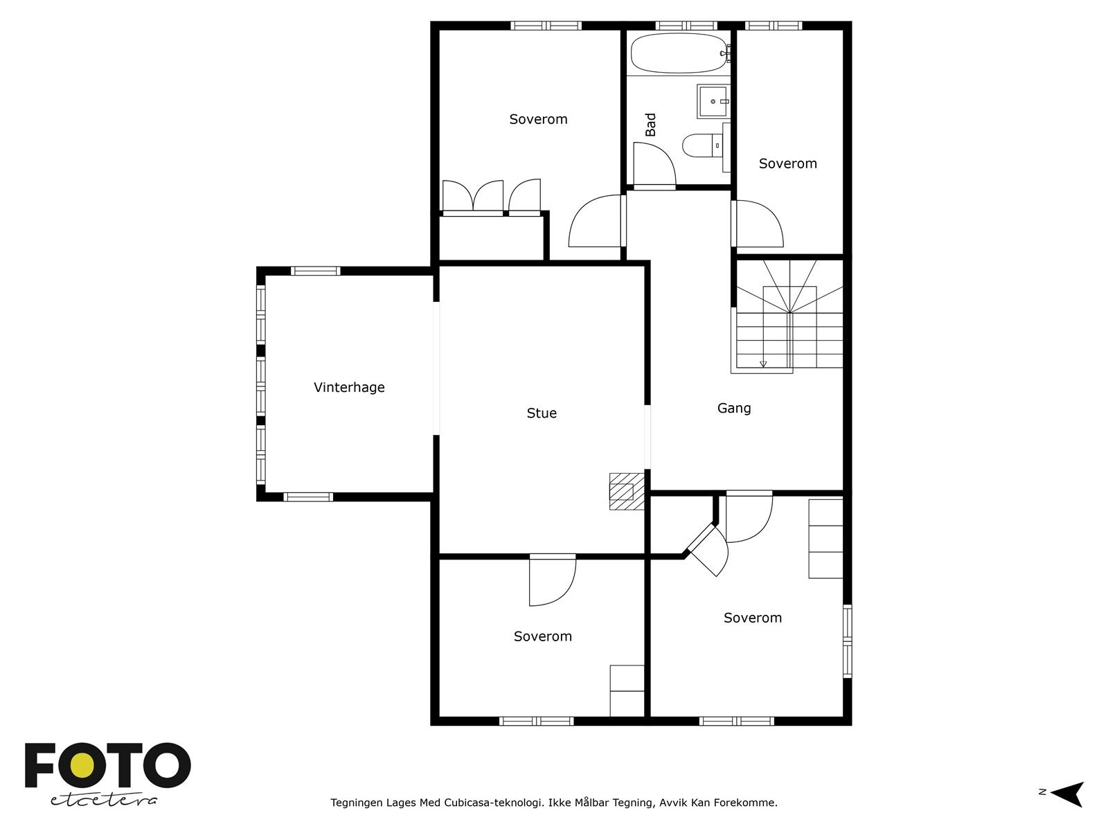 2. etasje bolighus Galleribilde