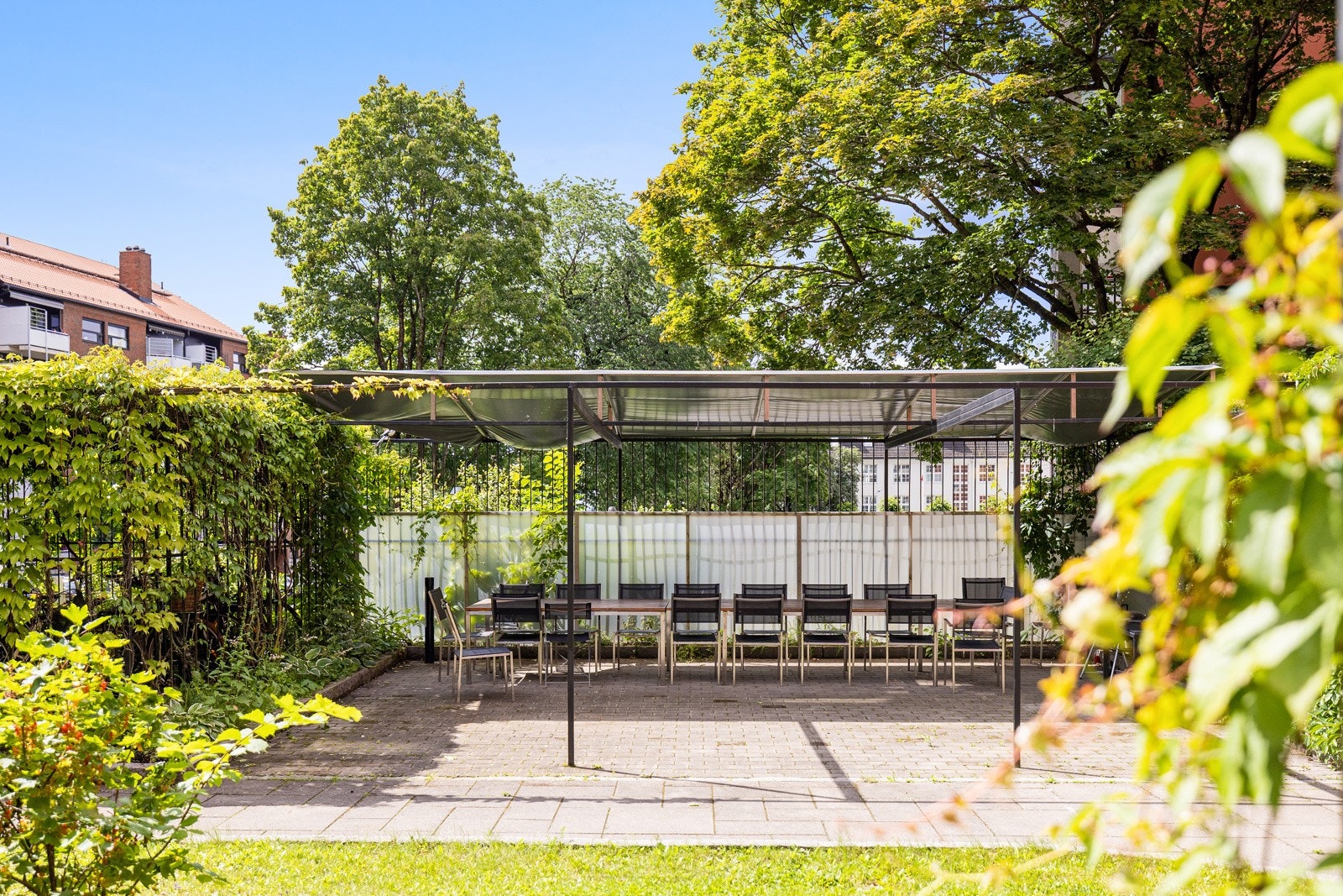 Hagen har et flott område for grilling og samlinger. Galleribilde