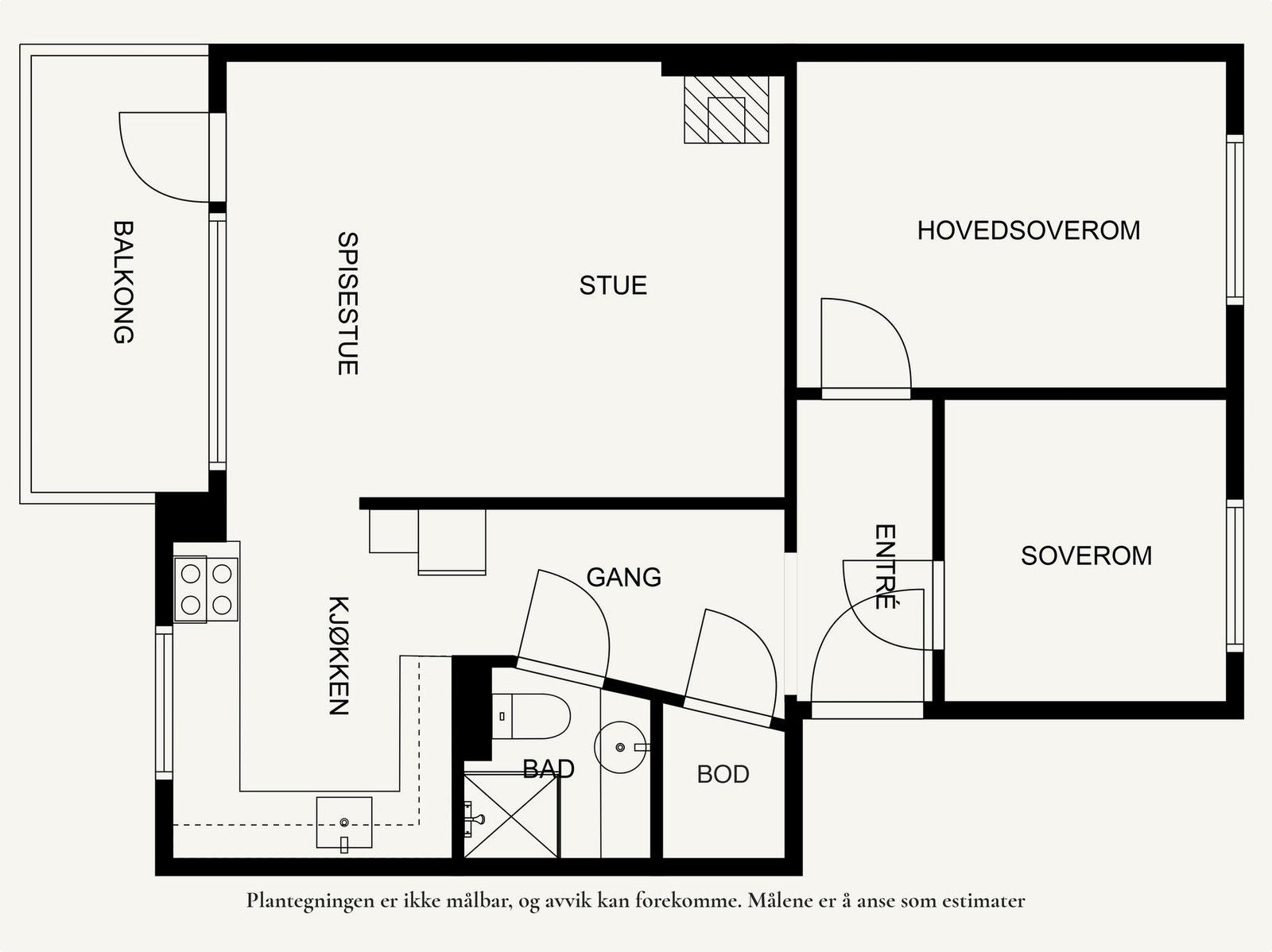 Plantegning. Galleribilde