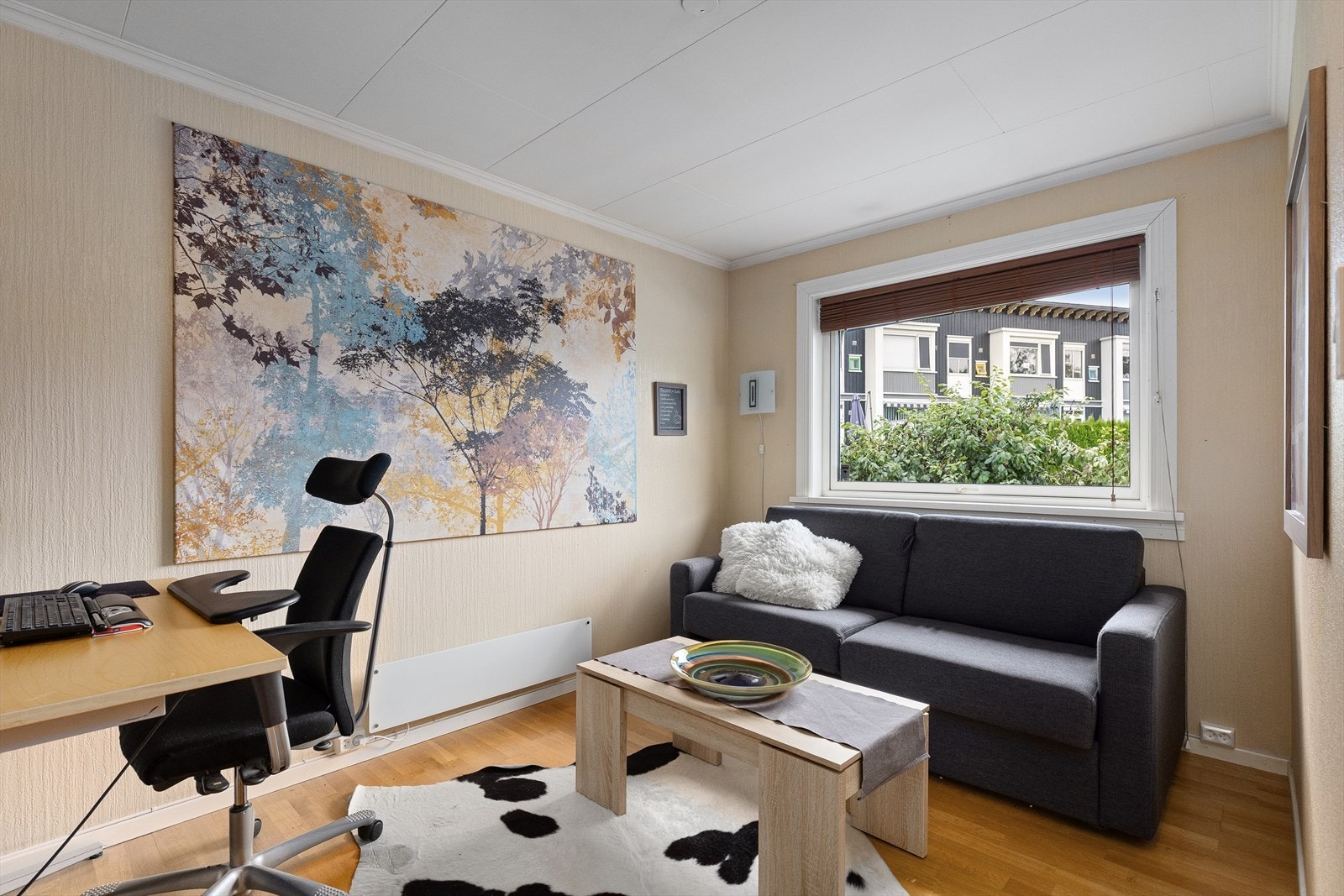 Soverom som i dag benyttes som kontor/tv-stue Galleribilde
