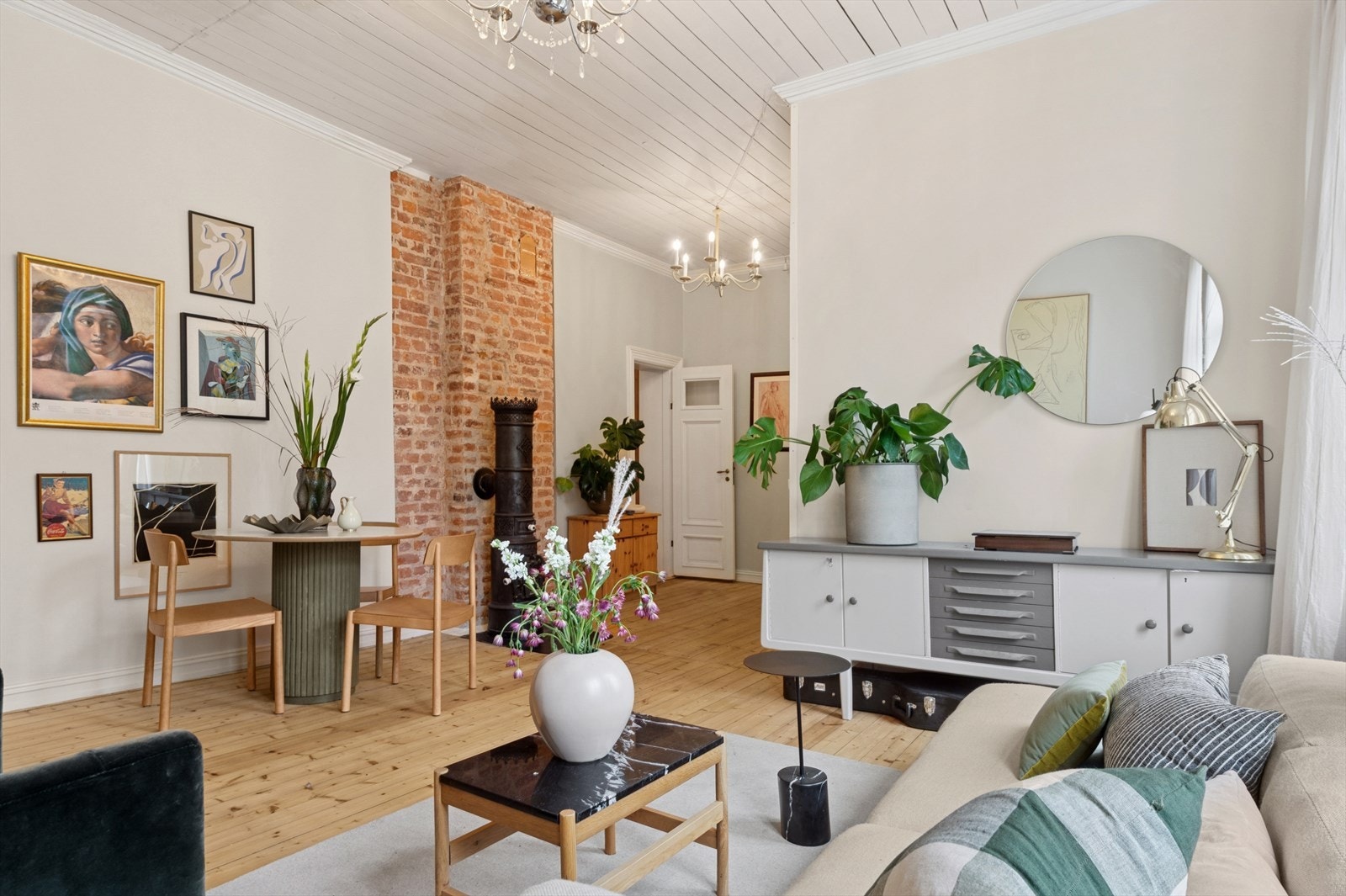 Pipeløpene i gården er rehabilitert. Galleribilde