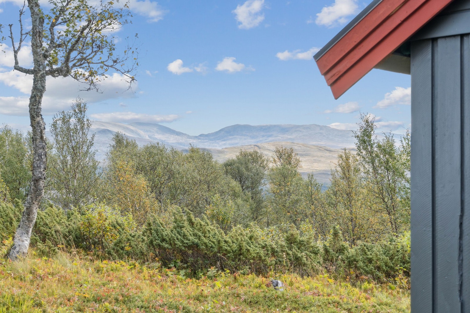 Med lite innsyn, god standard på det viktigste og mye av inventaret inkludert, er dette en hytte med både sjel og potensial. Galleribilde