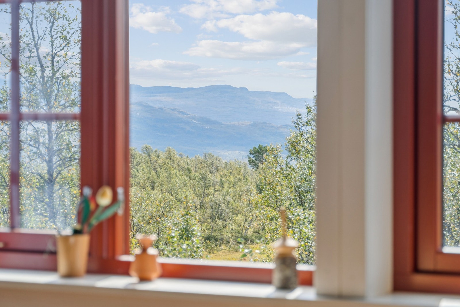 Stue og utsikt Galleribilde