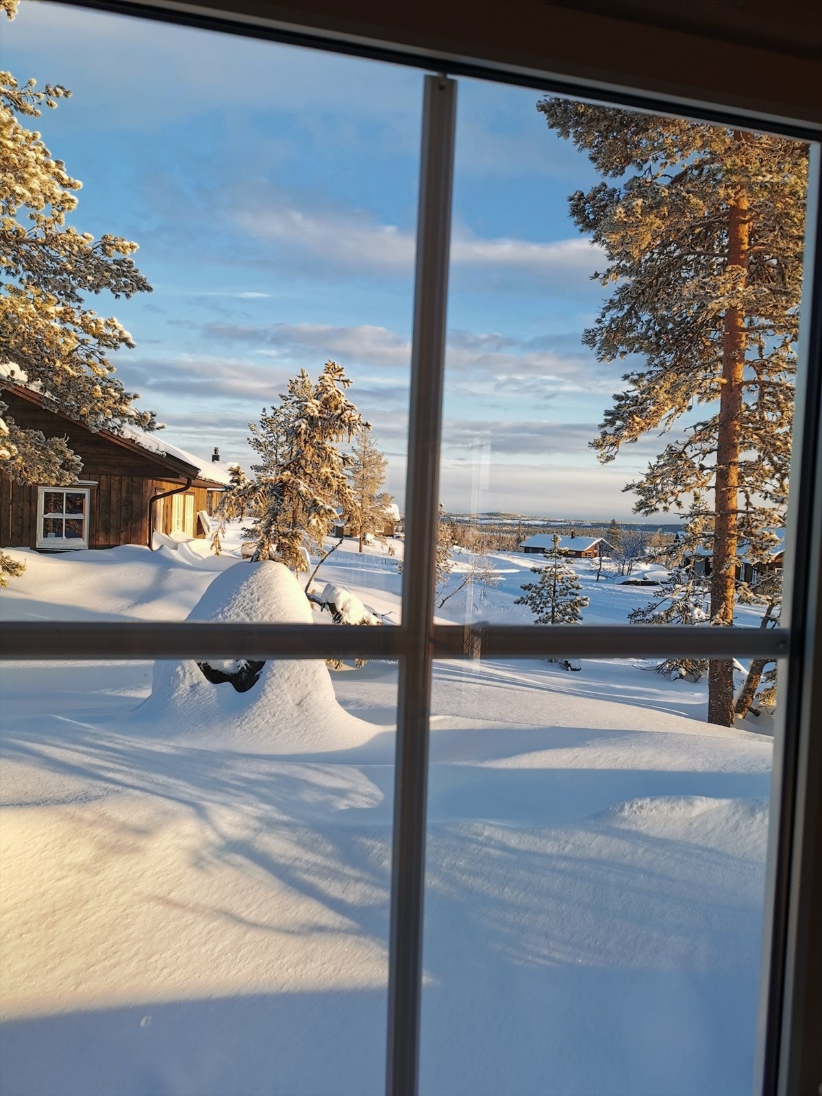 Utsikt fra kjøkkenvindu (privat bilde) Galleribilde