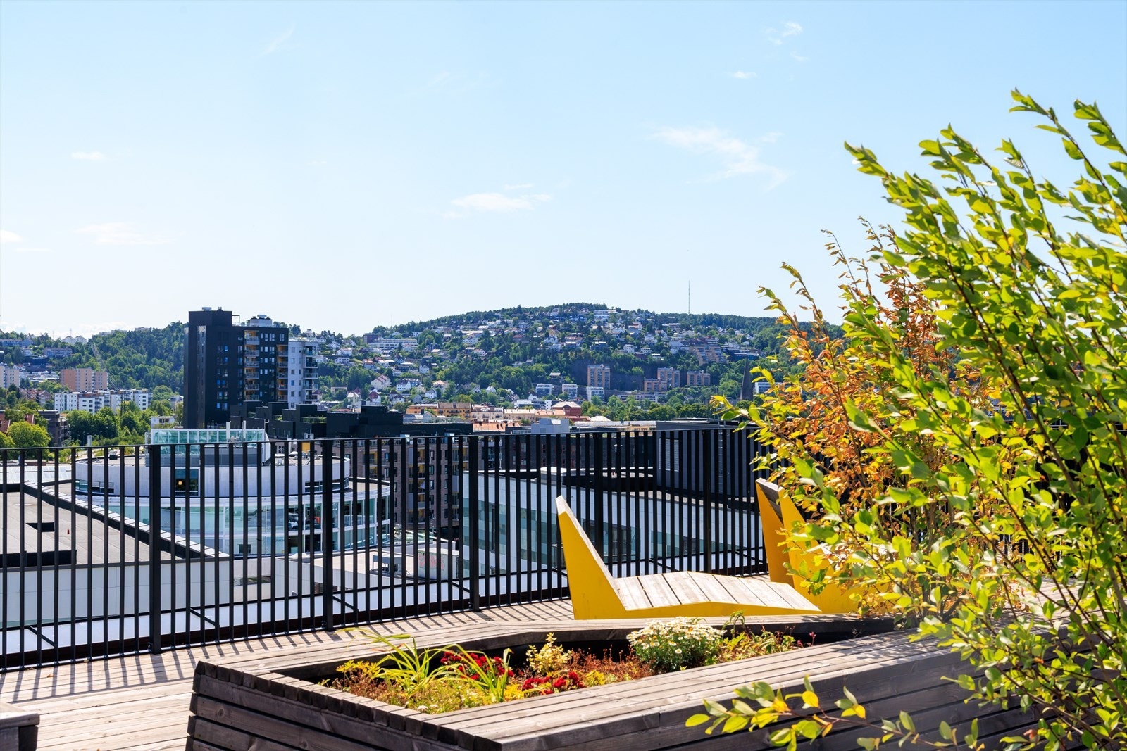 Det er en stor sykkelbod for syklister i garasjeanlegget Galleribilde