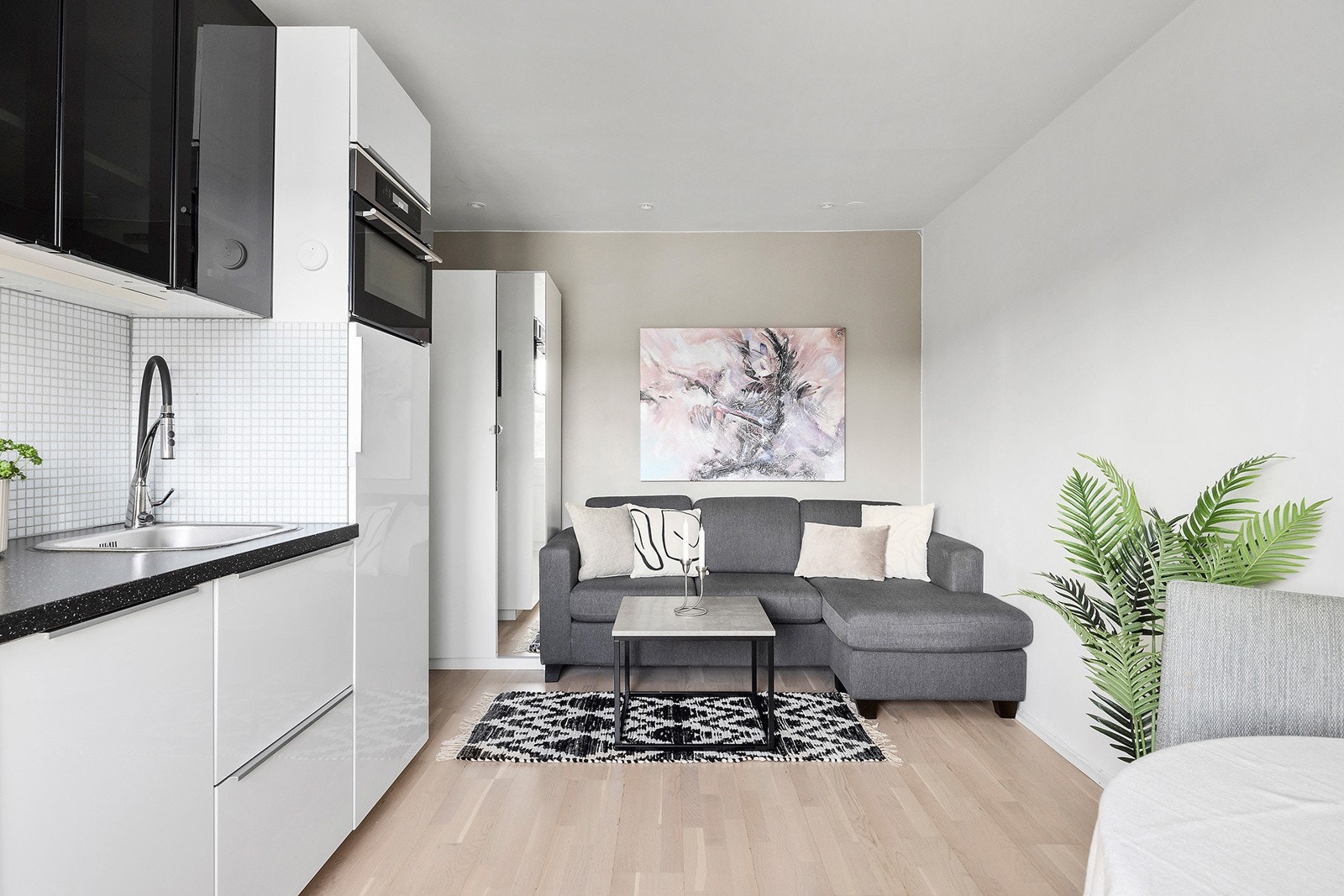 Stue/kjøkken Galleribilde