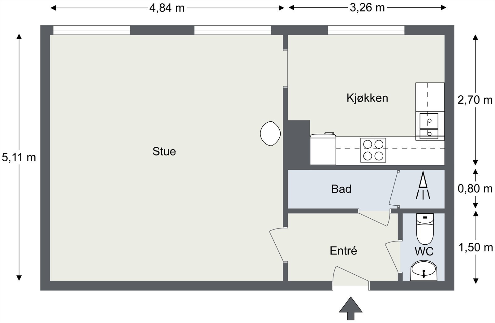 Dagens plantegning Galleribilde