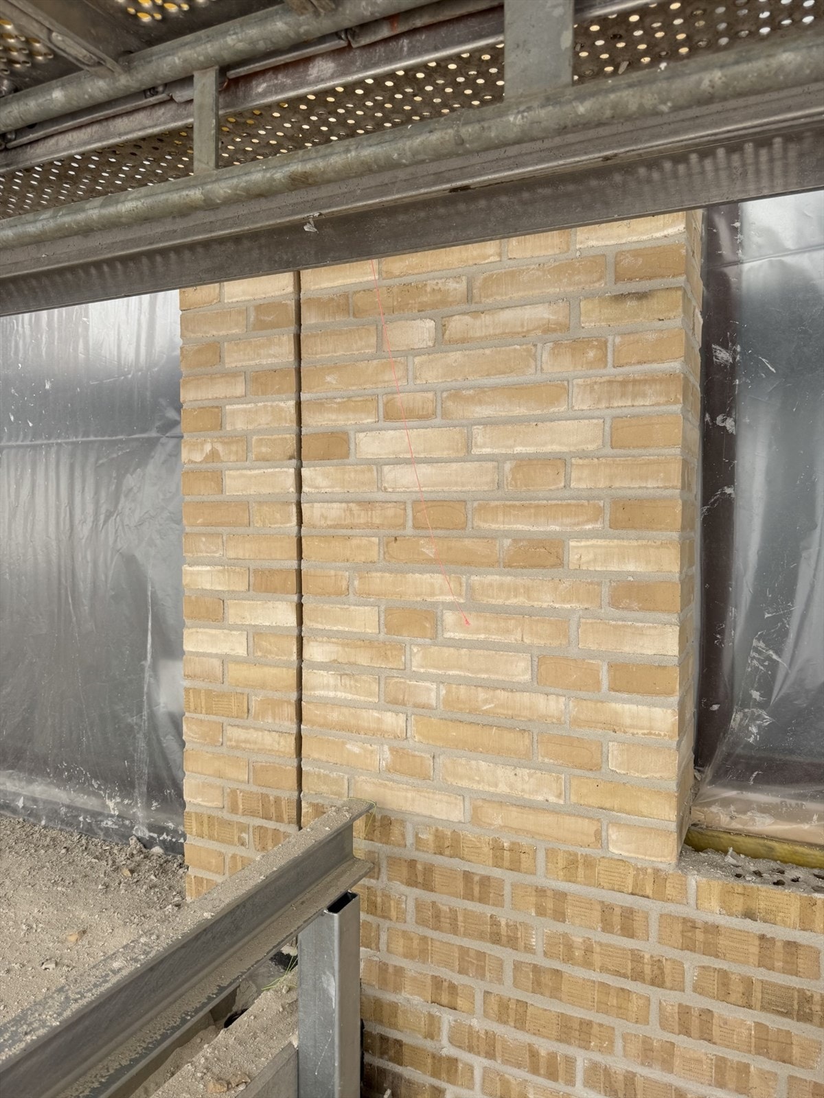 Teglfasade. Galleribilde